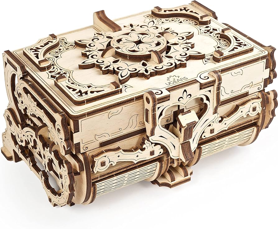 Amazon.com: UGEARS Antique Box 3D Wooden Puzzles for Adults