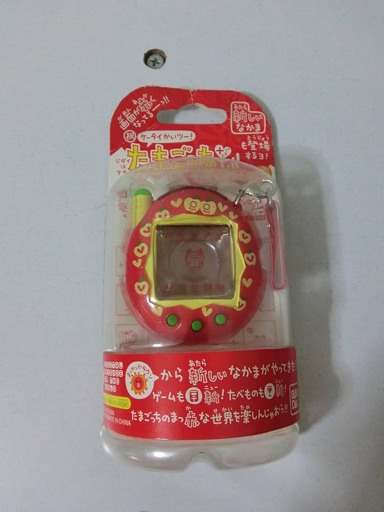 新品同様］たまごっち りんごれっど 祝ケータイかいツー！ 赤たま