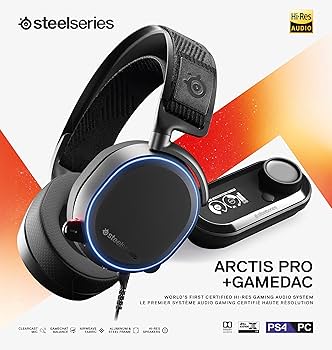 Amazon.com: SteelSeries Arctis Pro + GameDAC Wired Gaming Headset