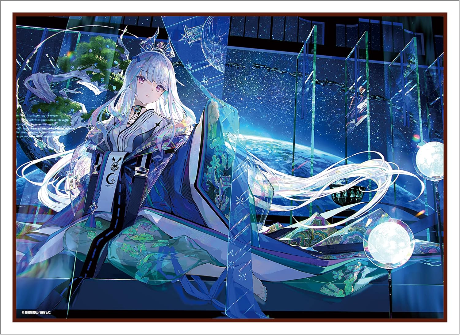 絵師100人展8 藤ちょこ キャンパスアート 理想のマイルーム 絵師100人