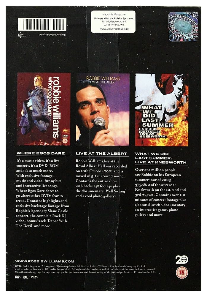 Robbie Williams - Live Collection - Amazon.com Music