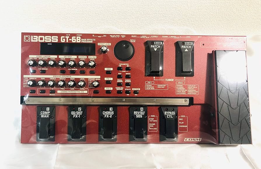 BOSS GT-6B ベース用マルチエフェクター Amazon | Roland BASS EFFECTS