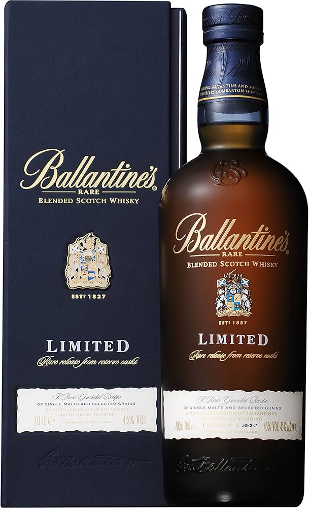 バランタイン リミテッド ブルーボトル 750ml 43％ バランタイン