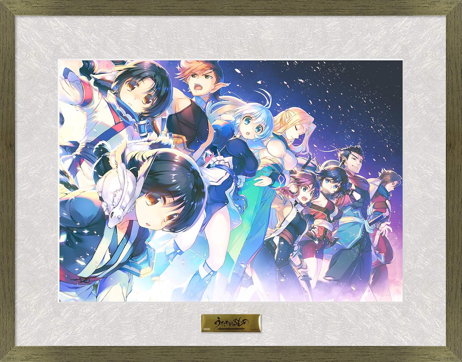 犬夜叉ブルーレイボックス特典の「A5キャラファイングラフ」の4枚