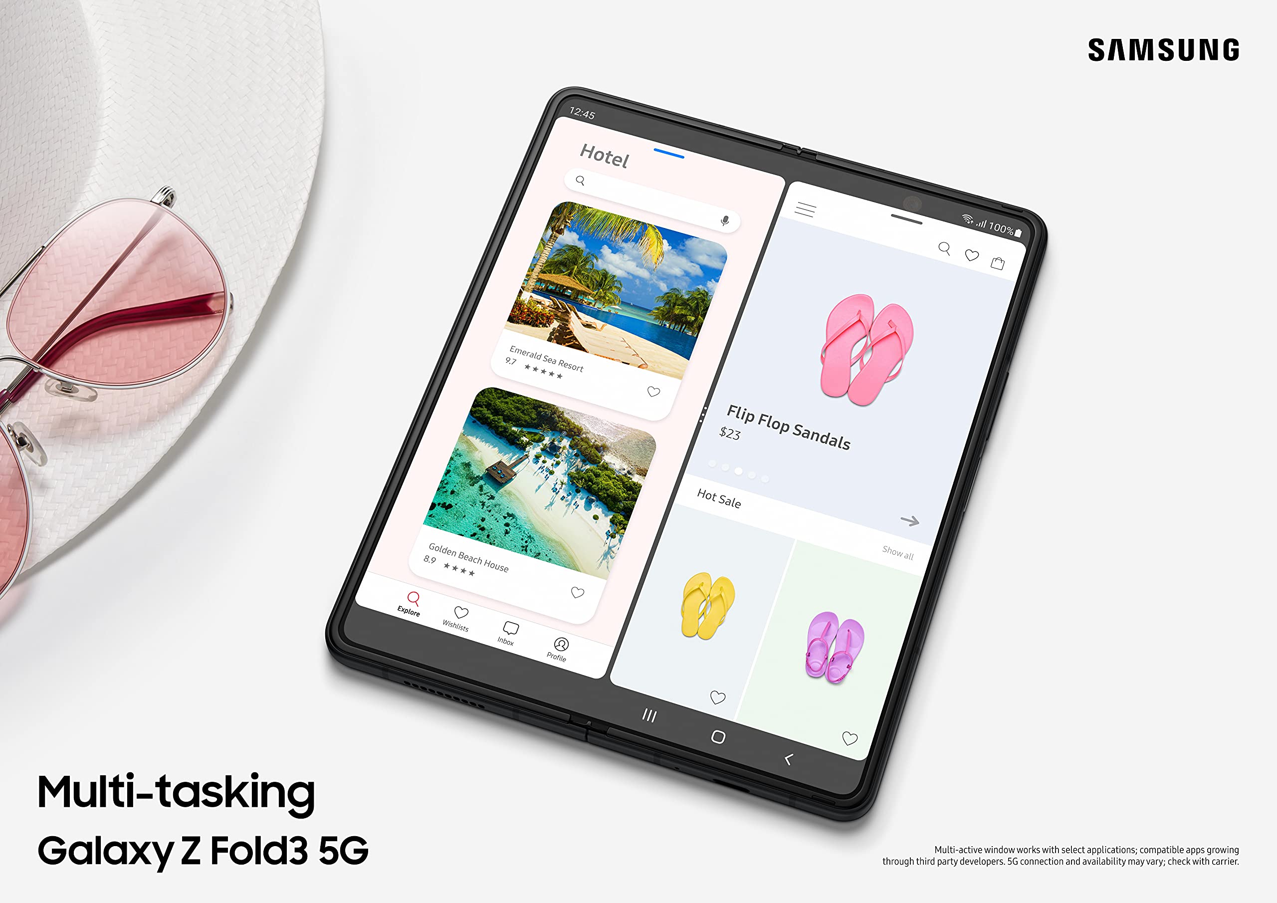 Amazon.com: Samsung Galaxy Z Fold 3 5G US Version, 256GB, Phantom