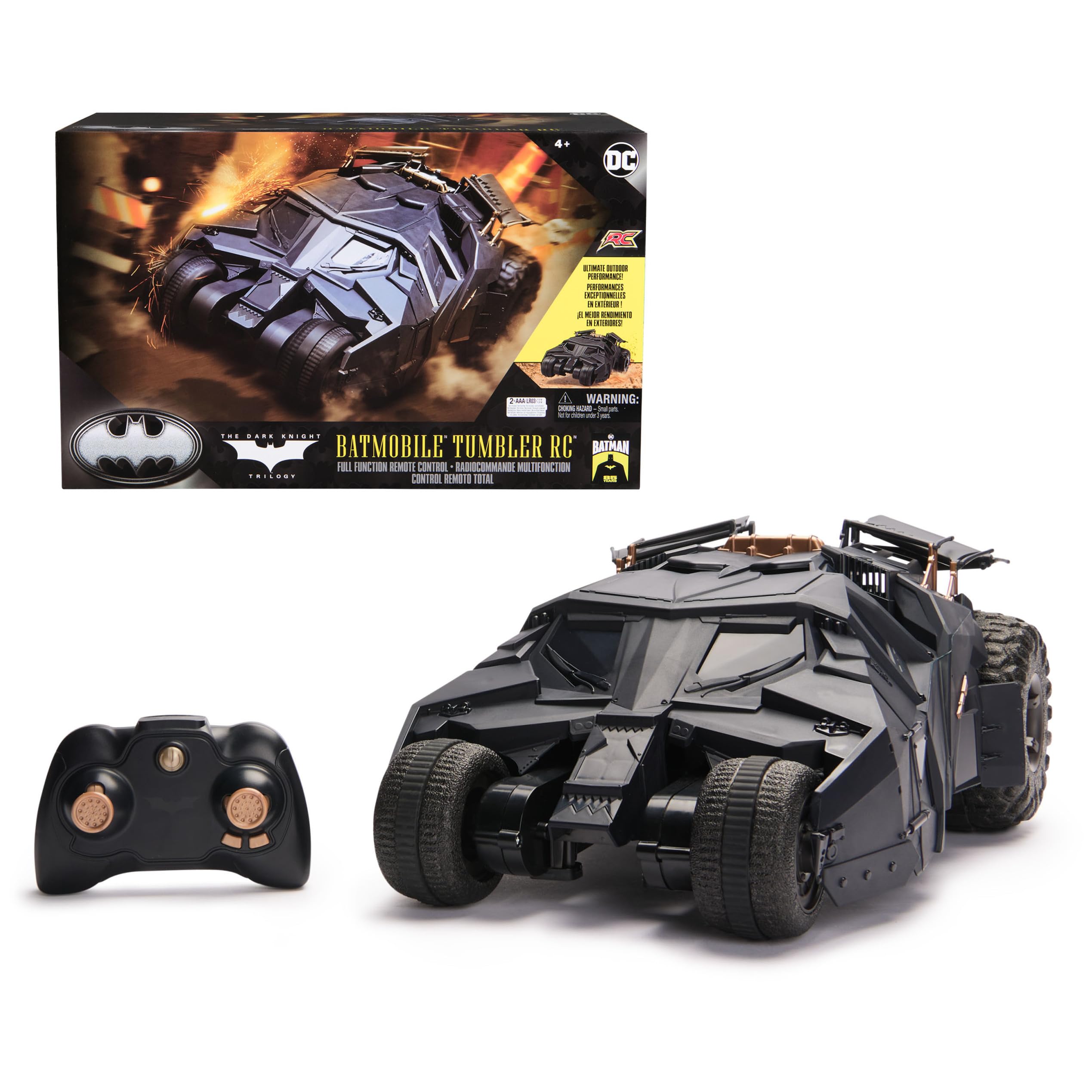 Amazon.co.jp: DCコミックスバットマン公式バットモービルタンブラーRC