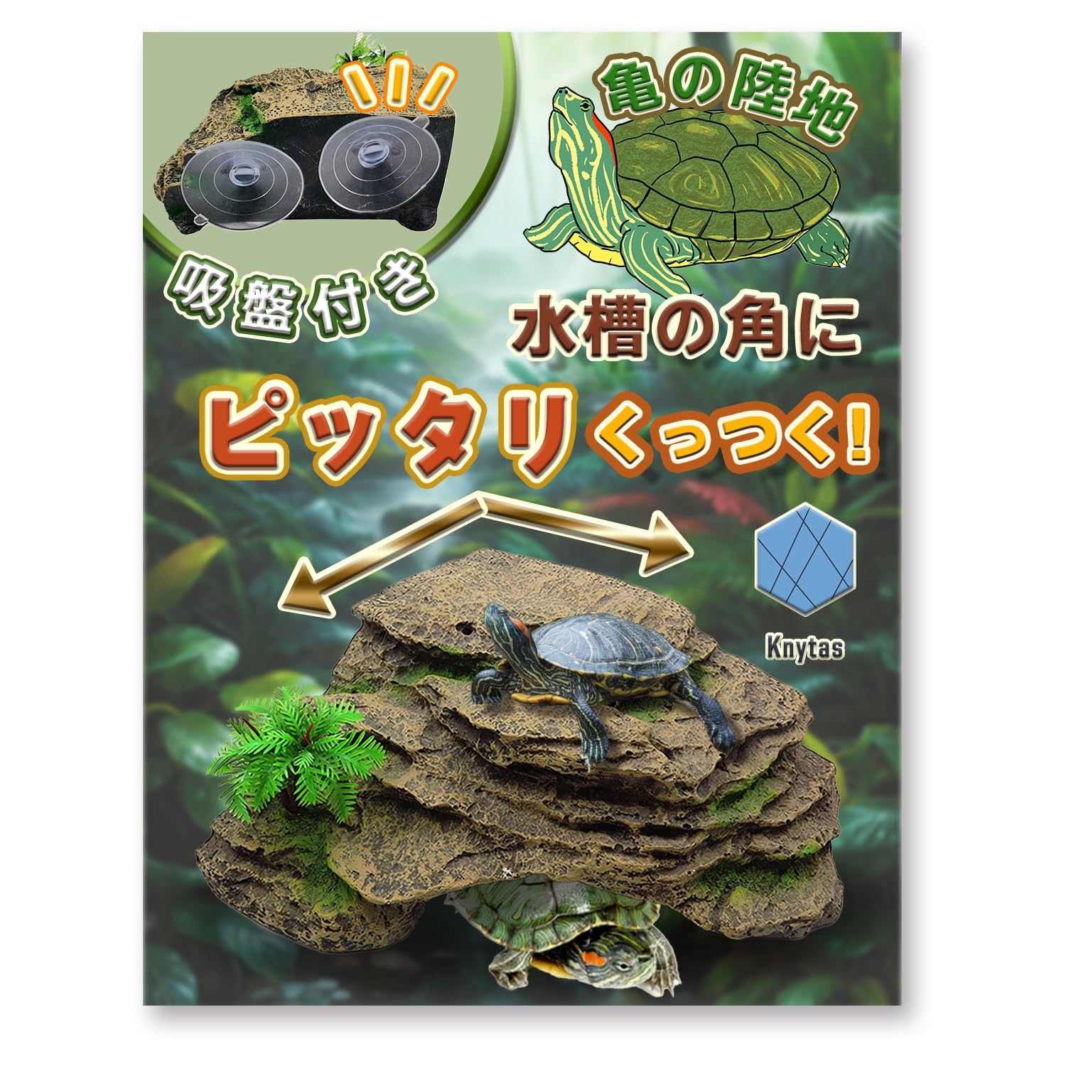 爬虫類 月と太陽 角型シェルター 24 【公式通販】