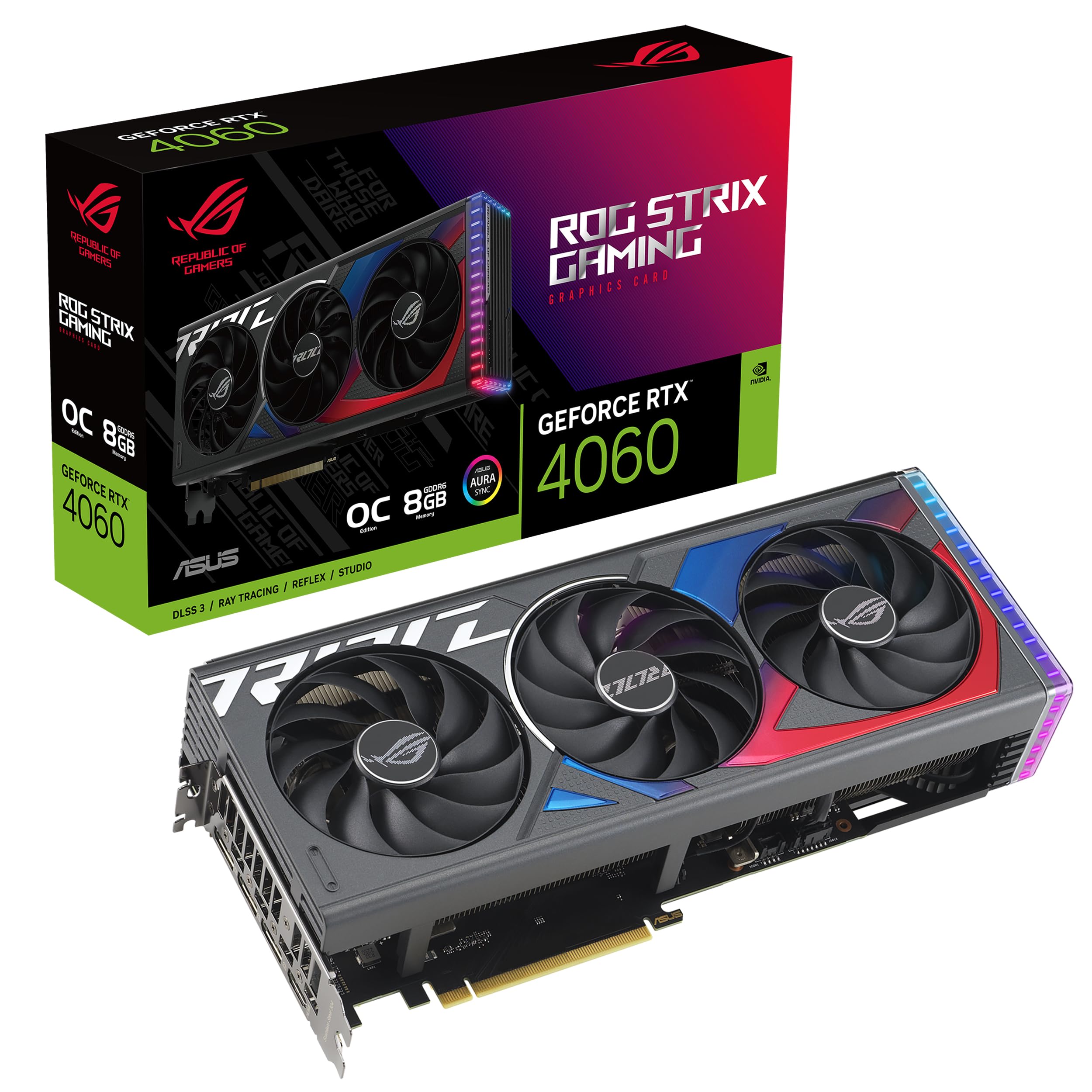 Amazon.com: ASUS ROG Strix GeForce RTX™ 4060 OC Edition Gaming