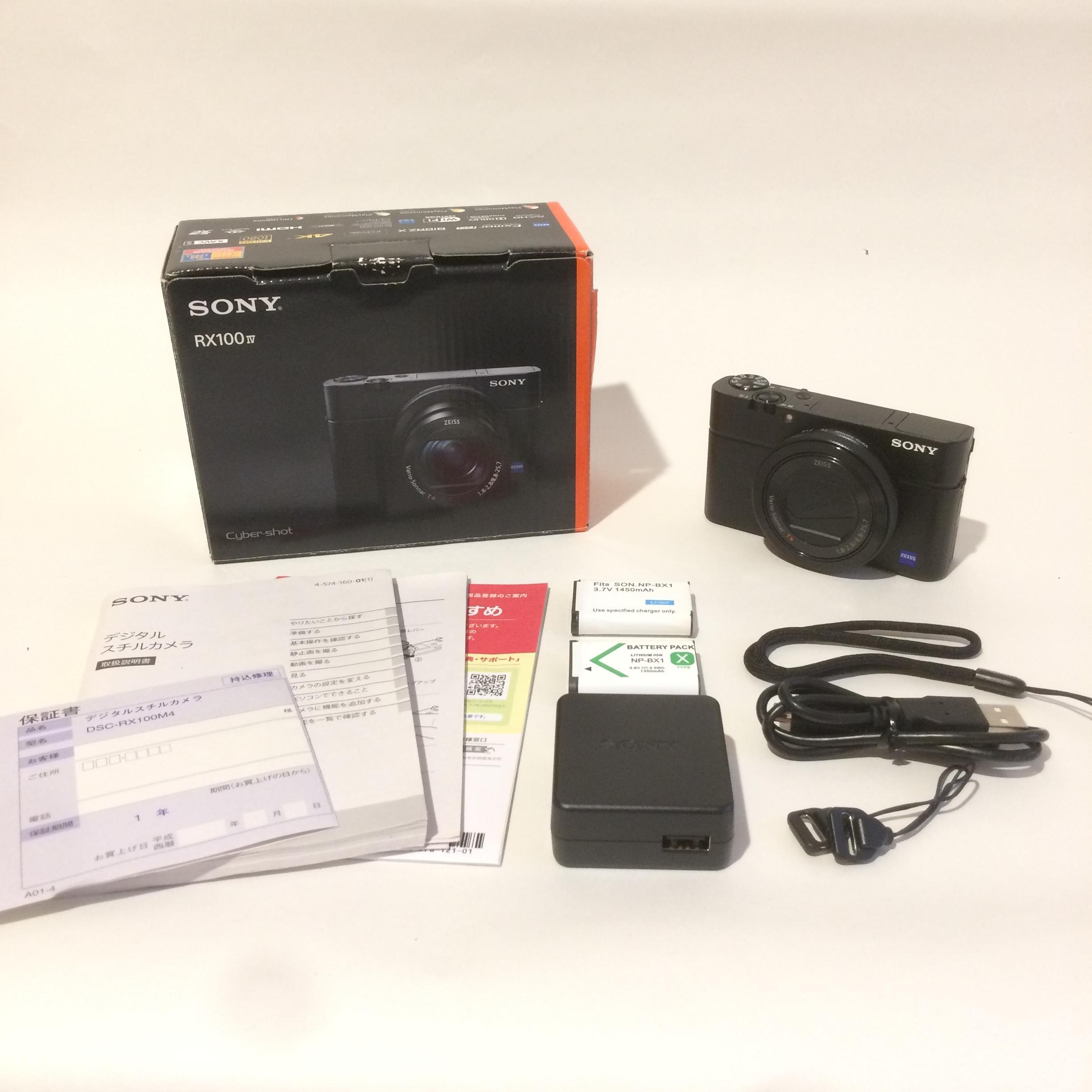 返品保証・動作確認済】 SONY DSC-RX100 IV 返品保証・動作確認済