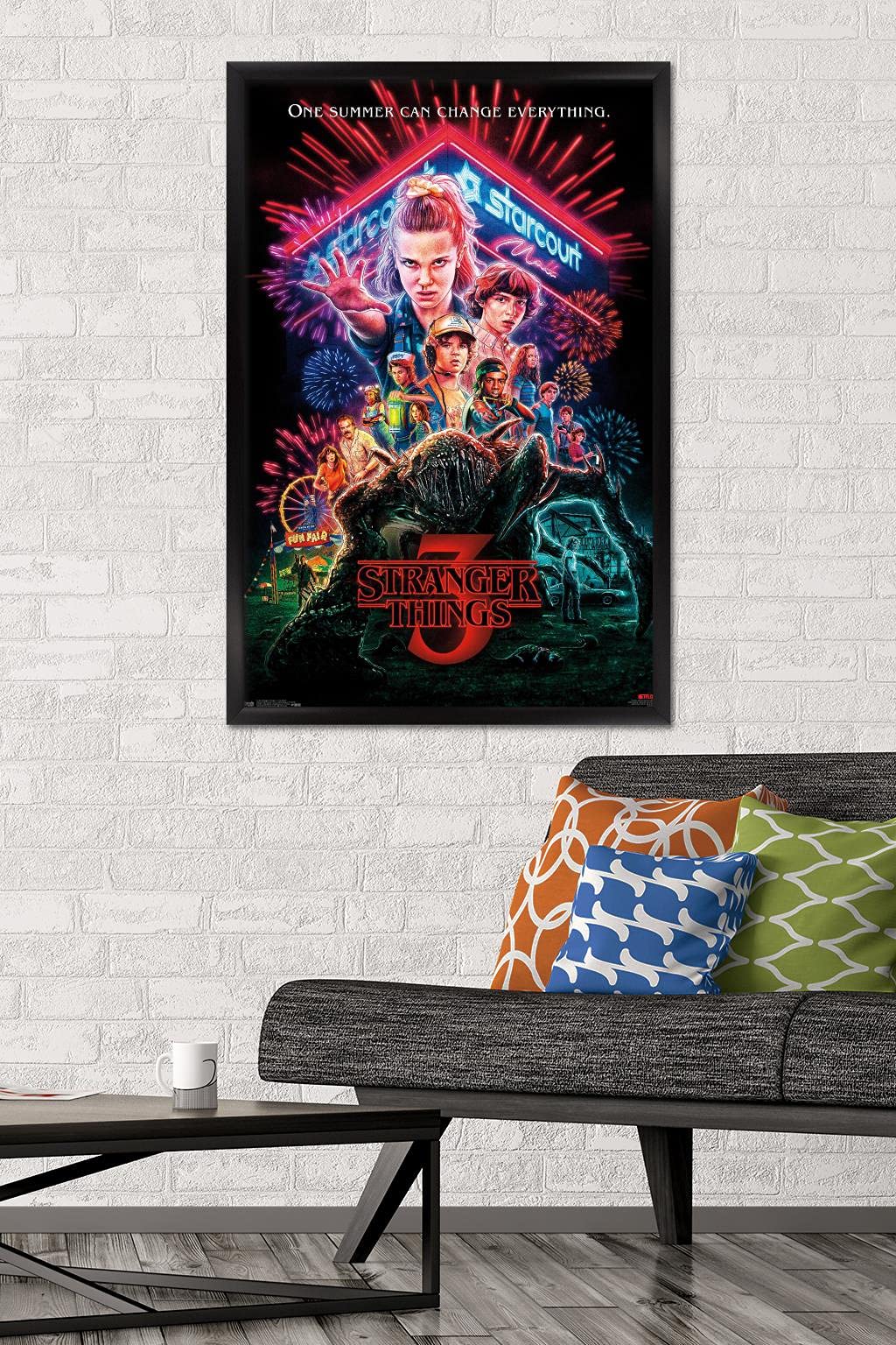 Amazon.co.jp: Trends International Stranger Things 3 - 1シート