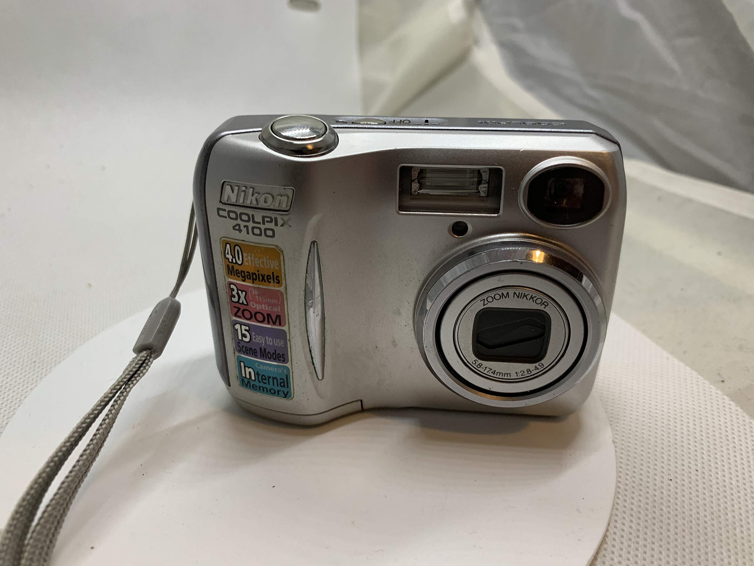 Amazon.co.jp: Nikon Coolpix 4100 4MP デジタルカメラ 光学ズーム3倍