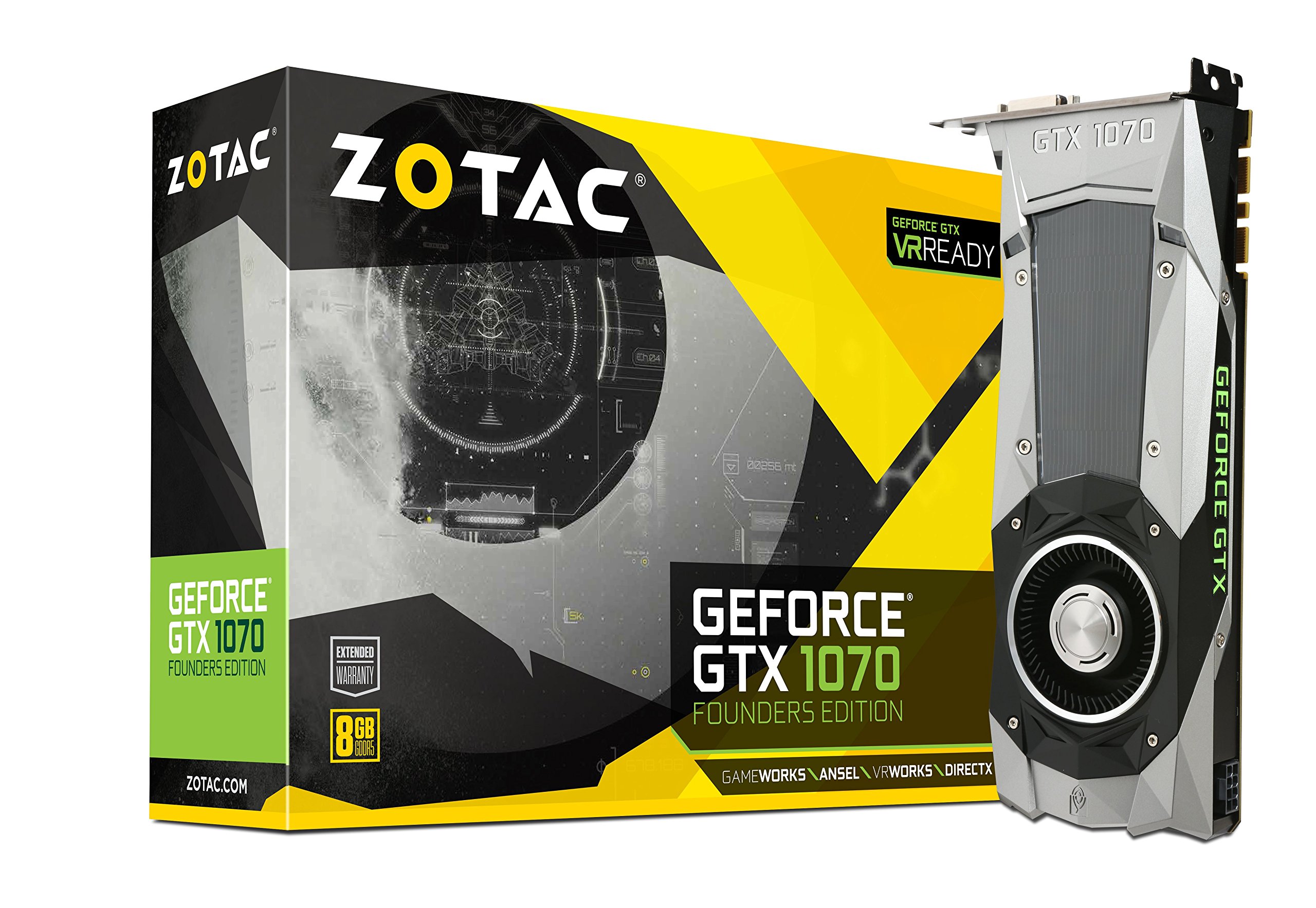 ZOTAC GeForce GTX1070 8GB/DVI/HDMI/Display Port/グラボ☆
