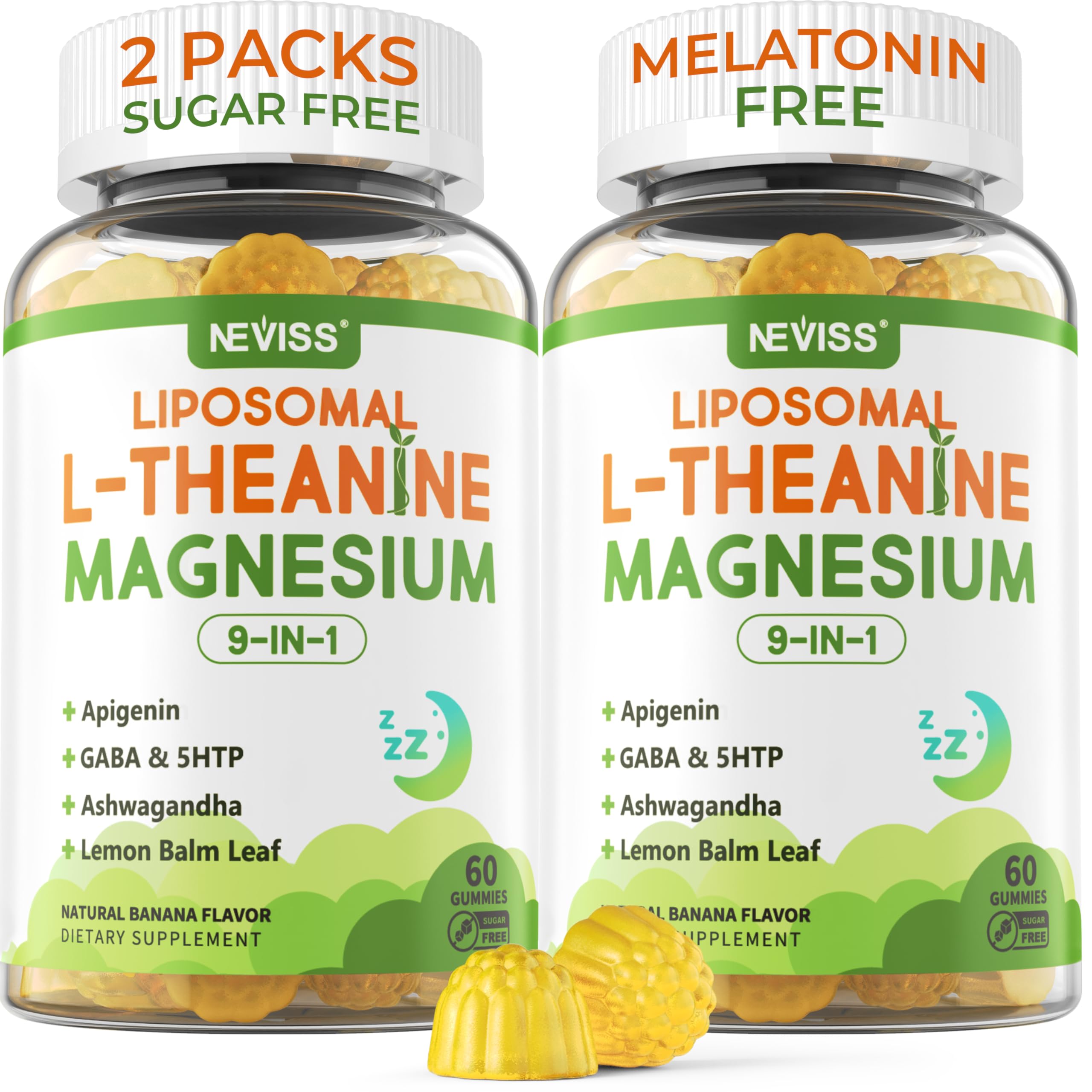 Amazon.com: Liposomal L-Theanine 200mg Magnesium Glycinate 400mg