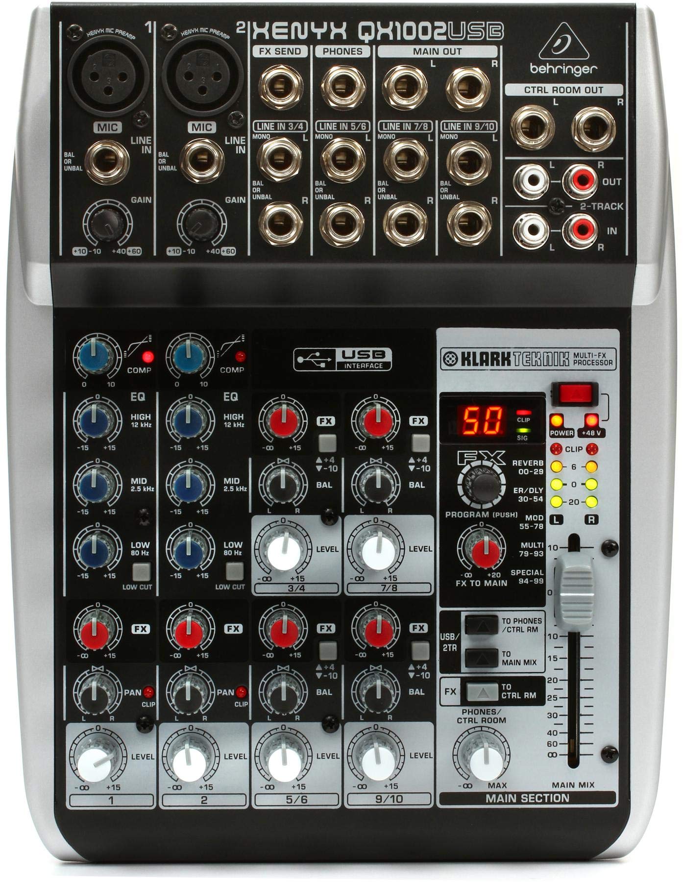 Behringer XENYX QX1002USB オーディオインターフェース Amazon.co.jp