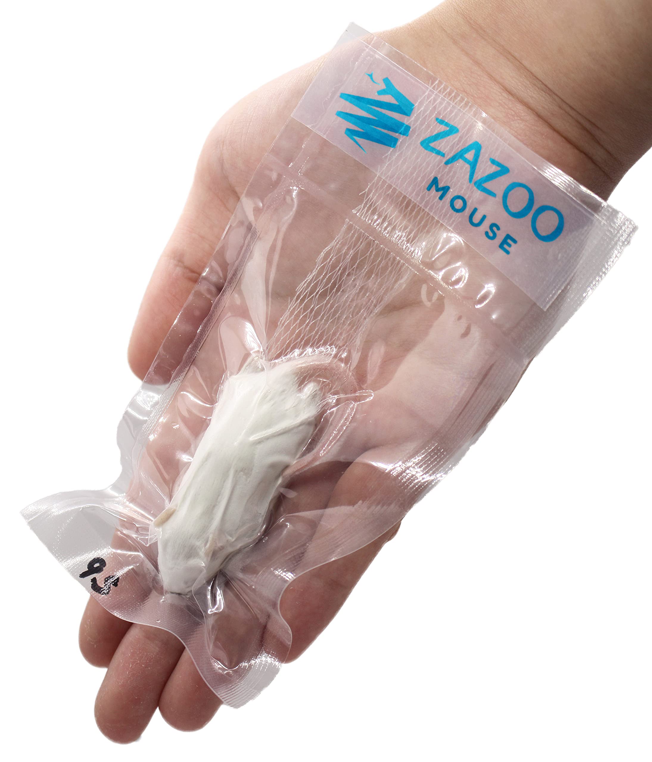 Amazon | ZAZOO 冷凍マウス ファジーL10匹 8.1〜10g 約5.5cm 真空個別