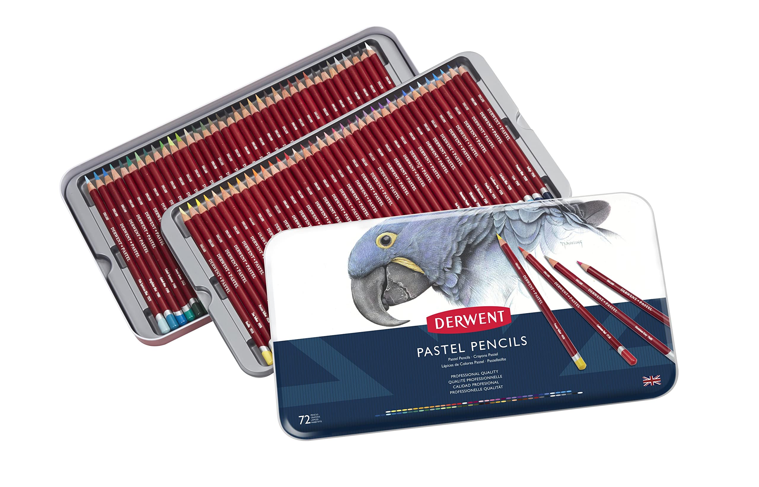 Amazon | Derwent ダーウェント 色鉛筆 パステルペンシル 72色セット