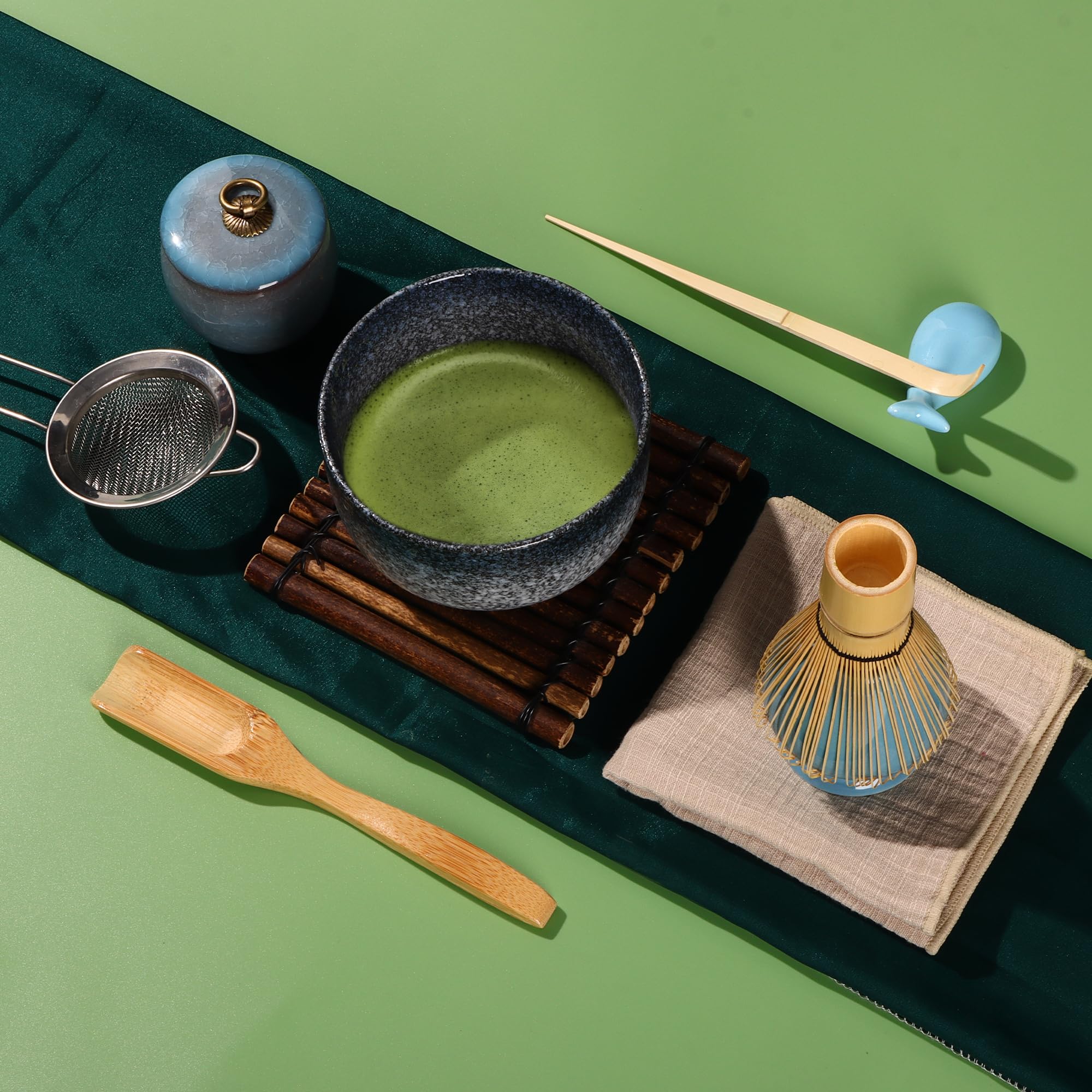 Amazon | DiDiDiBirDi抹茶茶碗セット、抹茶茶碗、茶道9点セットは