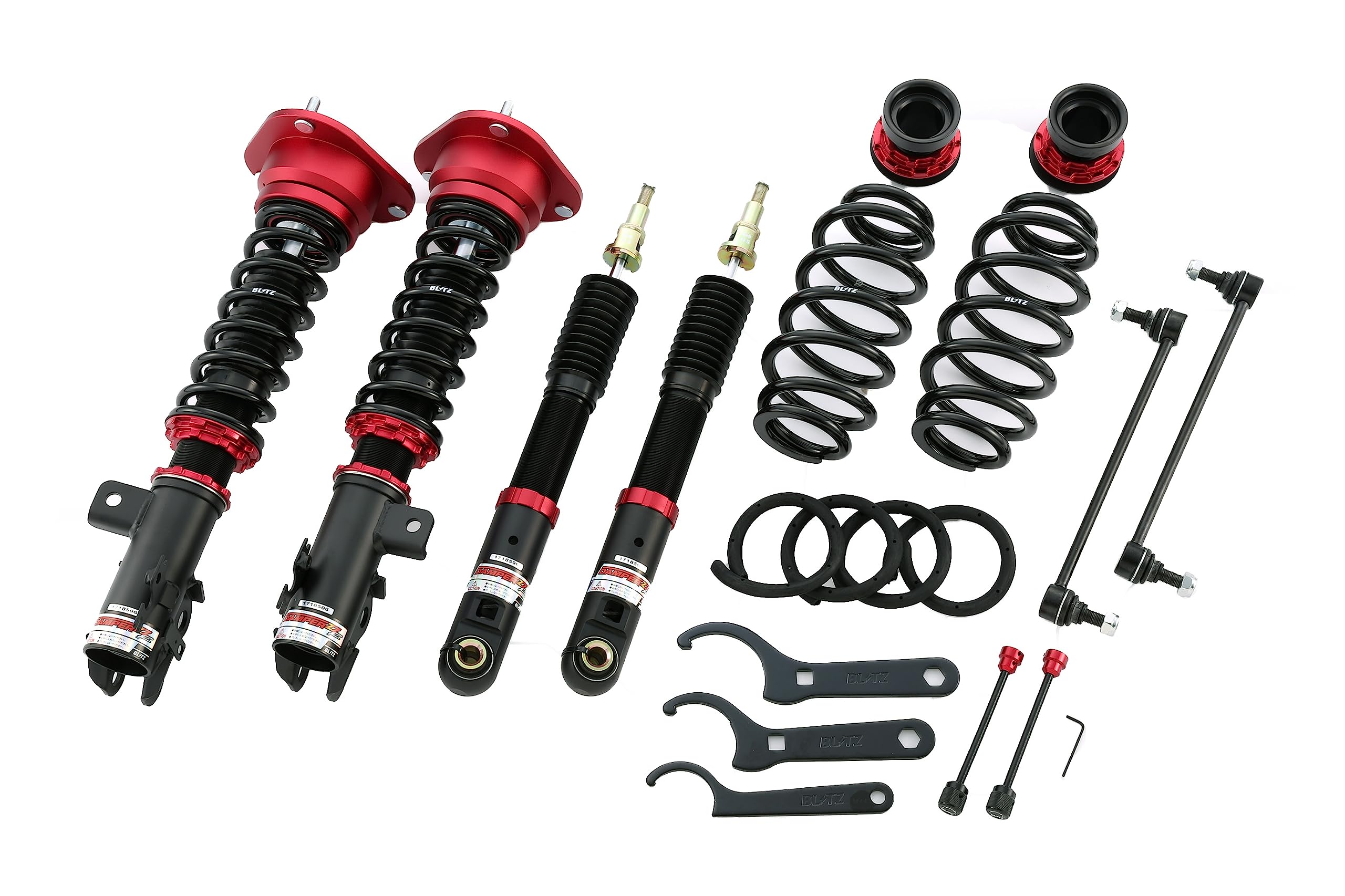 BLITZ 車高調 50プリウス フロントのみ 50プリウス専用に「ブリッツ