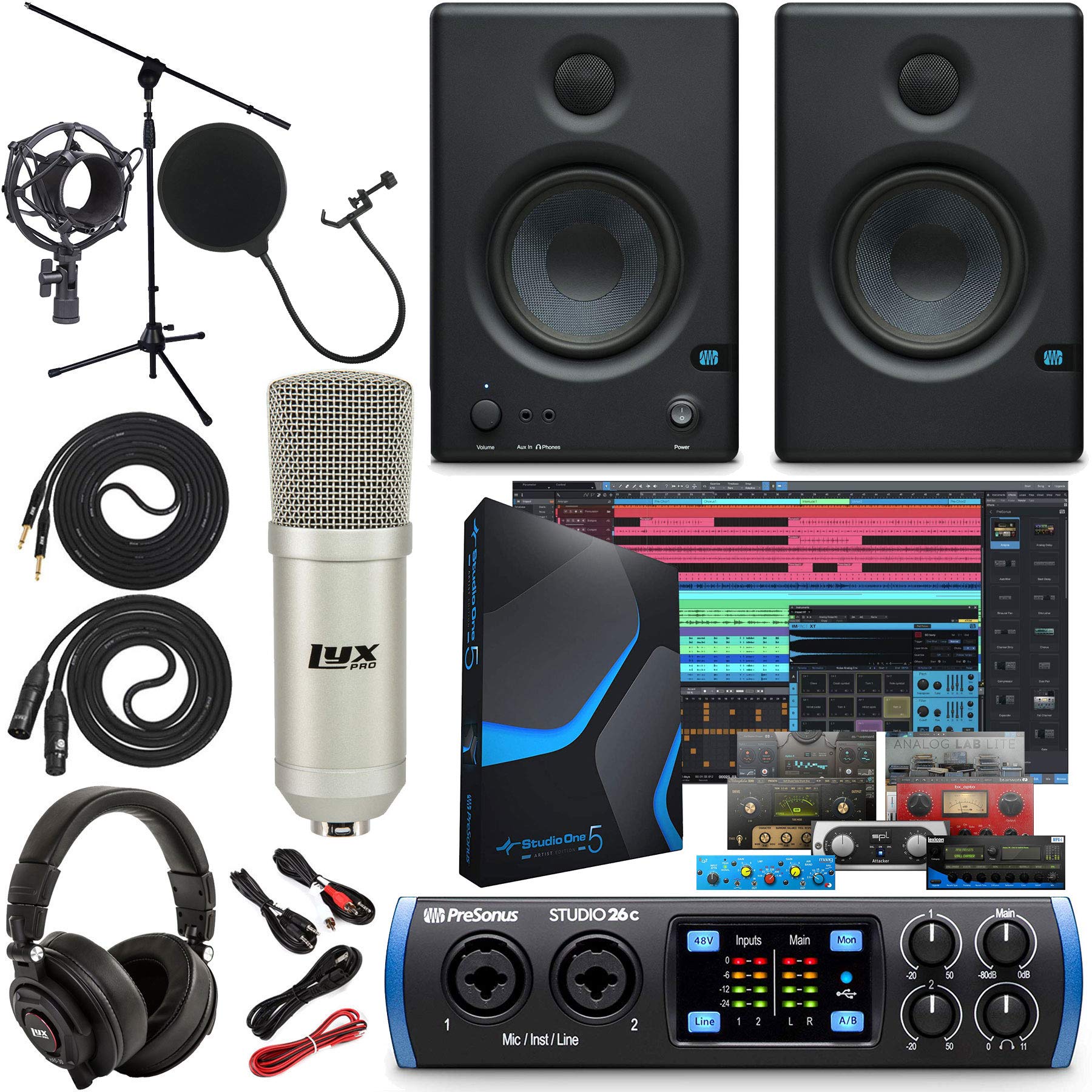 Amazon.co.jp: PreSonus Studio 26c 2x4,192 kHz USBオーディオ/MIDI