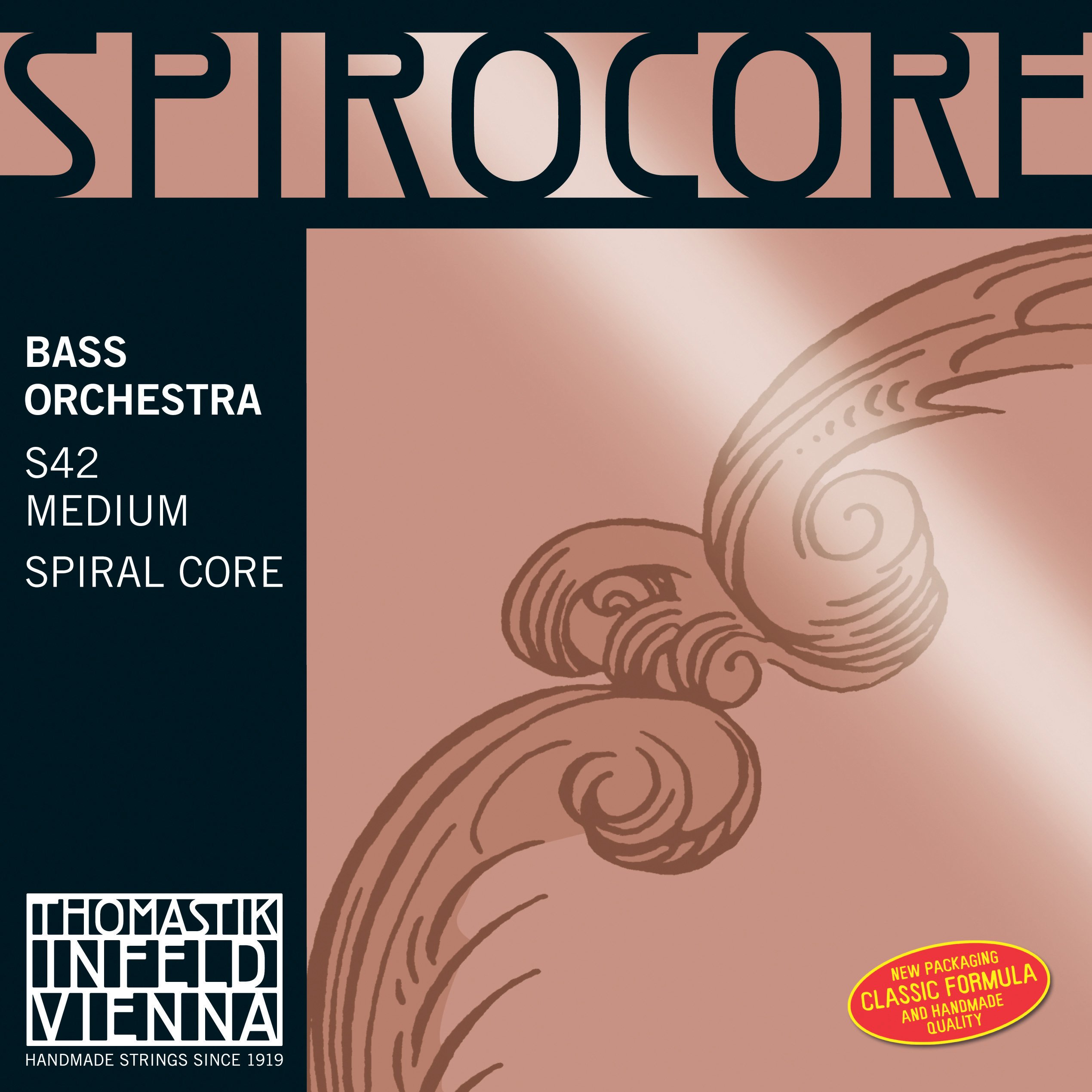 Amazon | THOMASTIK SPIROCORE スピロコア コントラバス弦セット 4/4