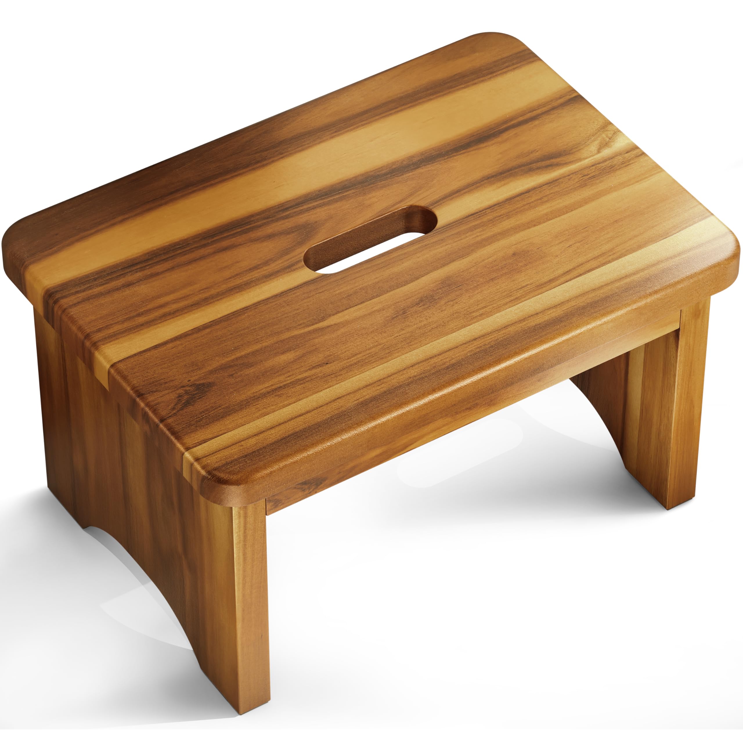 Amazon.com: FANATU Wooden Step Stool, 9'' One Step Stool for