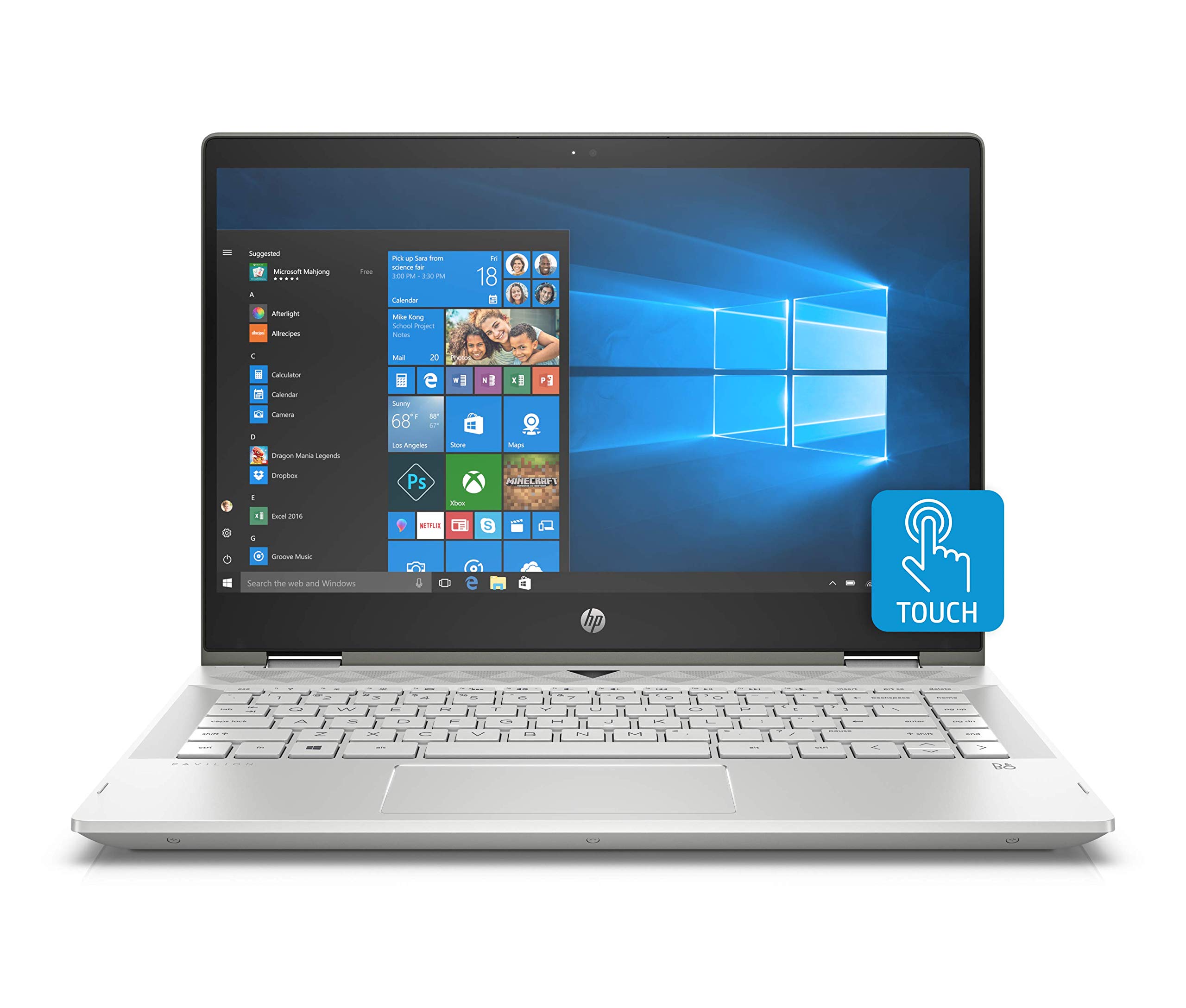 Amazon.com: HP Pavilion X360 14-Inch Convertible Laptop, Intel