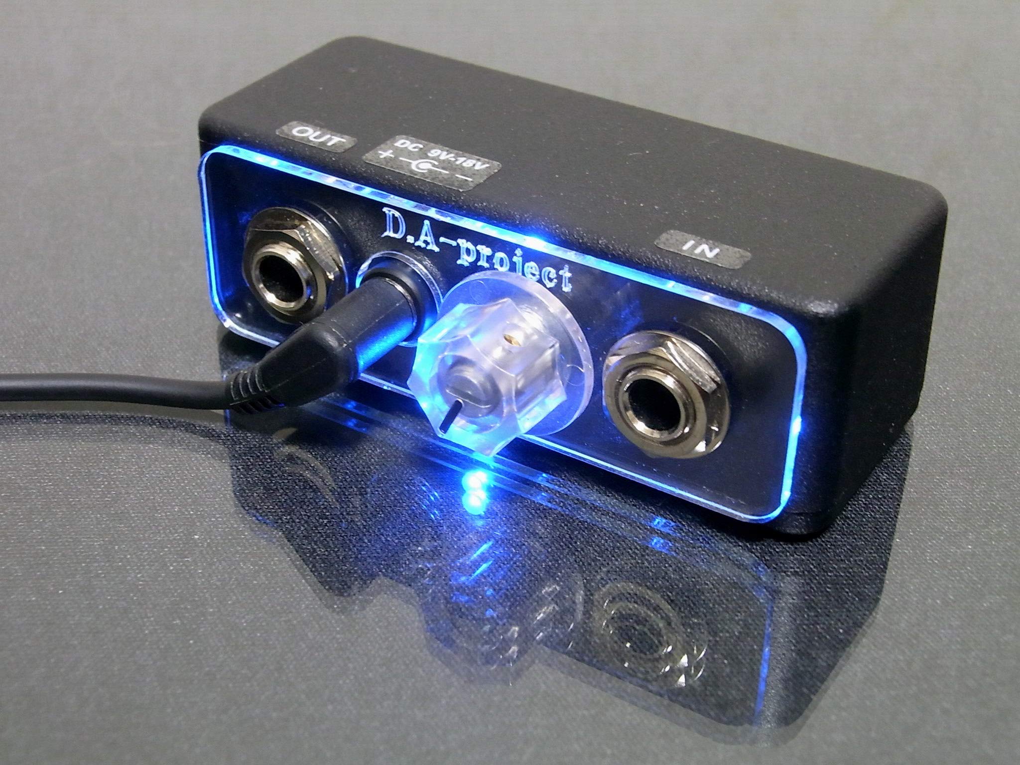 D.A-project ギターエフェクター クリーンブースター LED:緑 Amazon