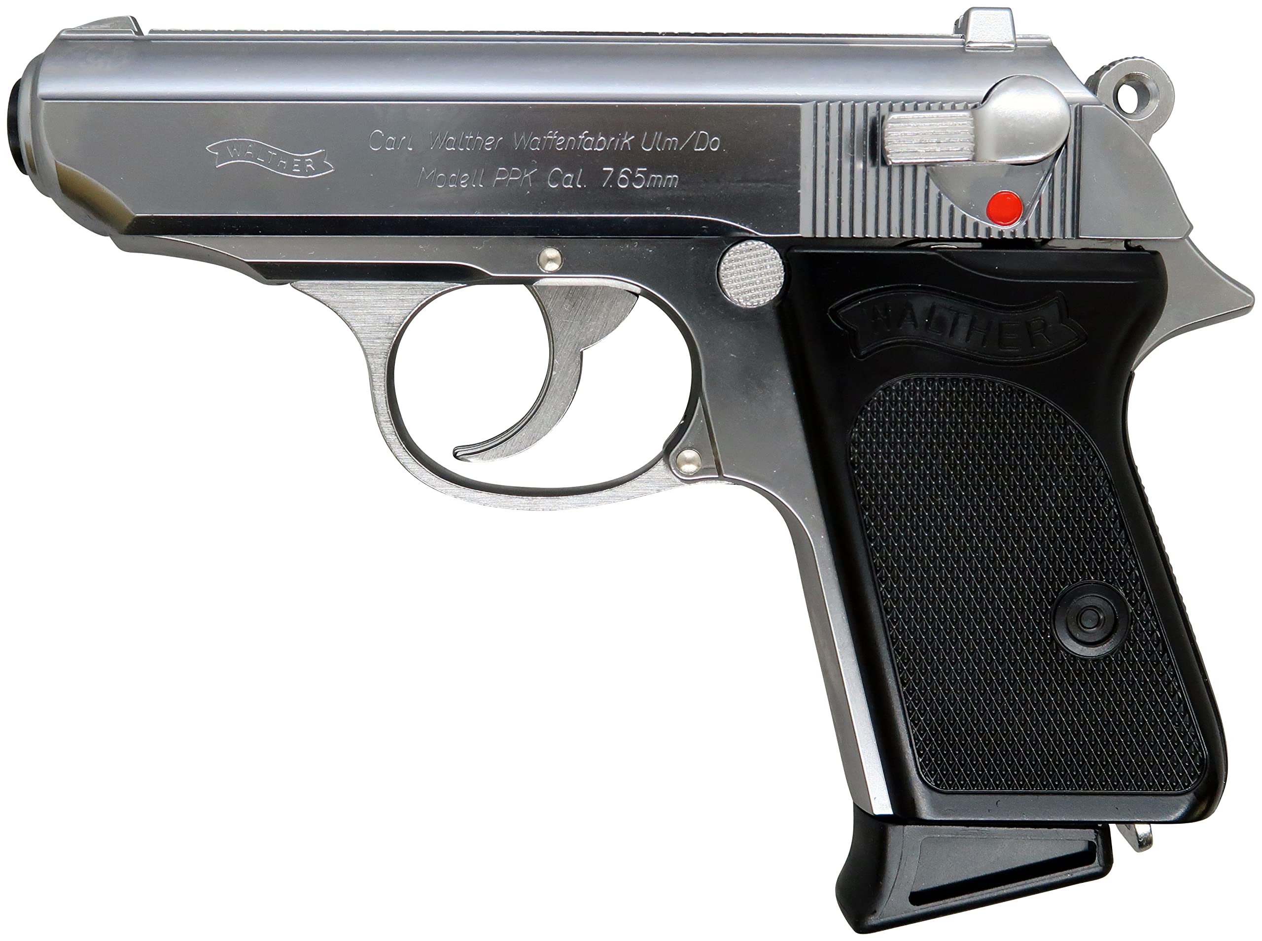 MGC製 M645 ☆ マルゼン ワルサー PPKシルバー ガスガン セット MGC製