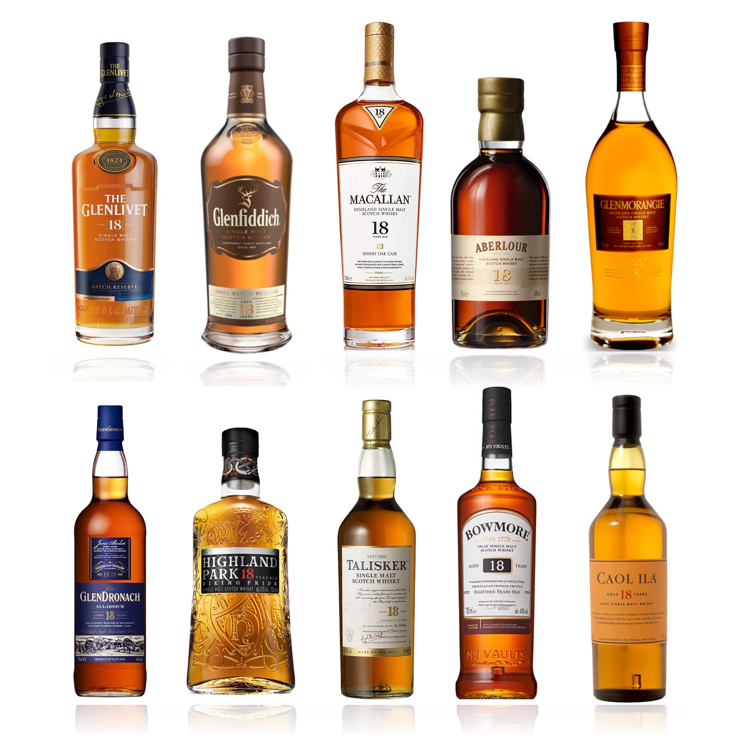 マッカラン18年 5本セット シングルモルト スコッチウィスキー