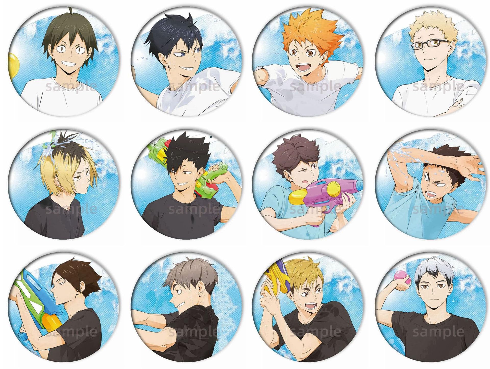 ハイキュー‼︎ 2021バラエティバッグ缶バッチ 日向翔陽 影山飛雄 及川