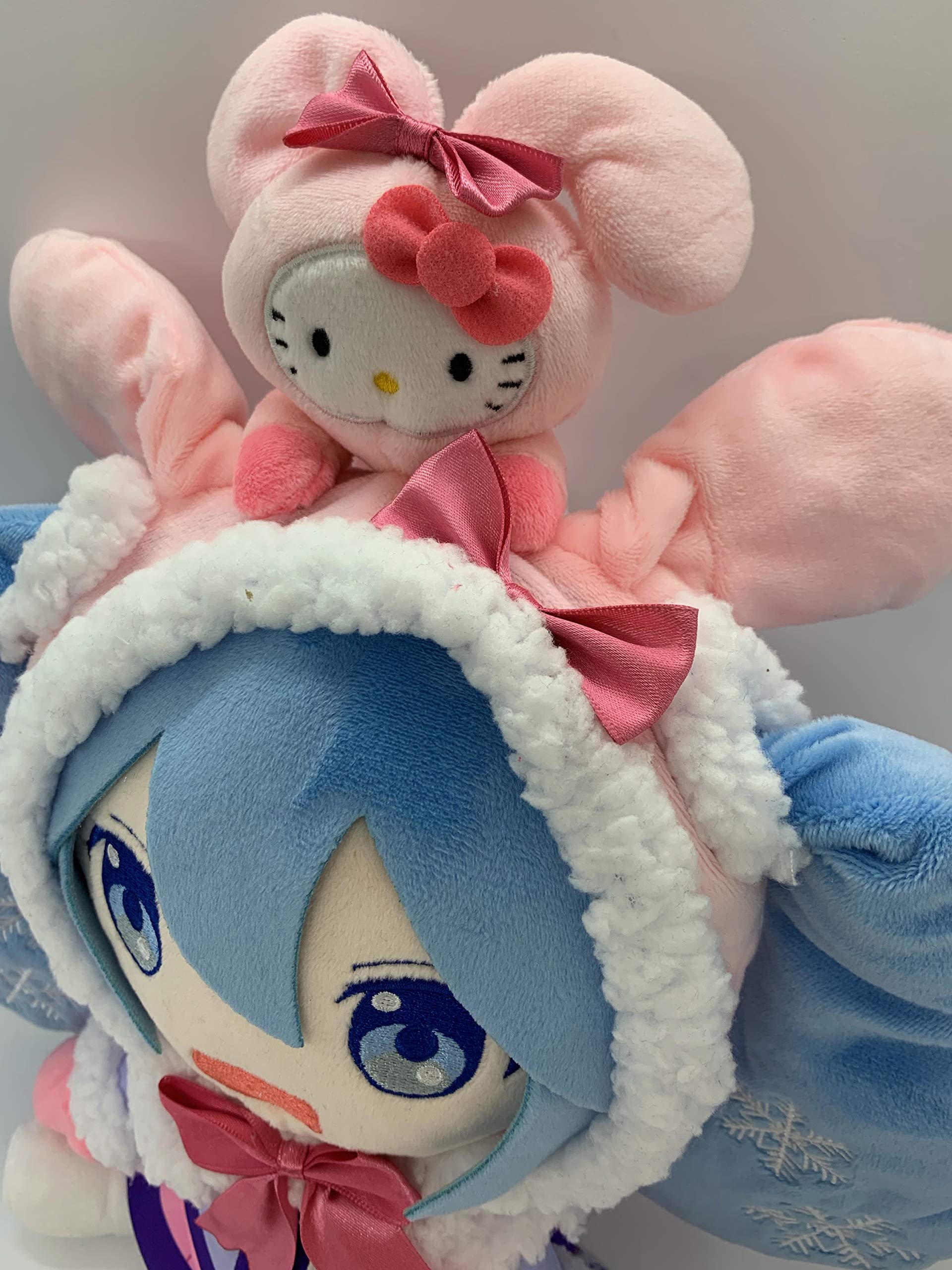 初音ミク 雪ミク ぬいぐるみ ハローキティ 雪ウサギミク 北海道限定
