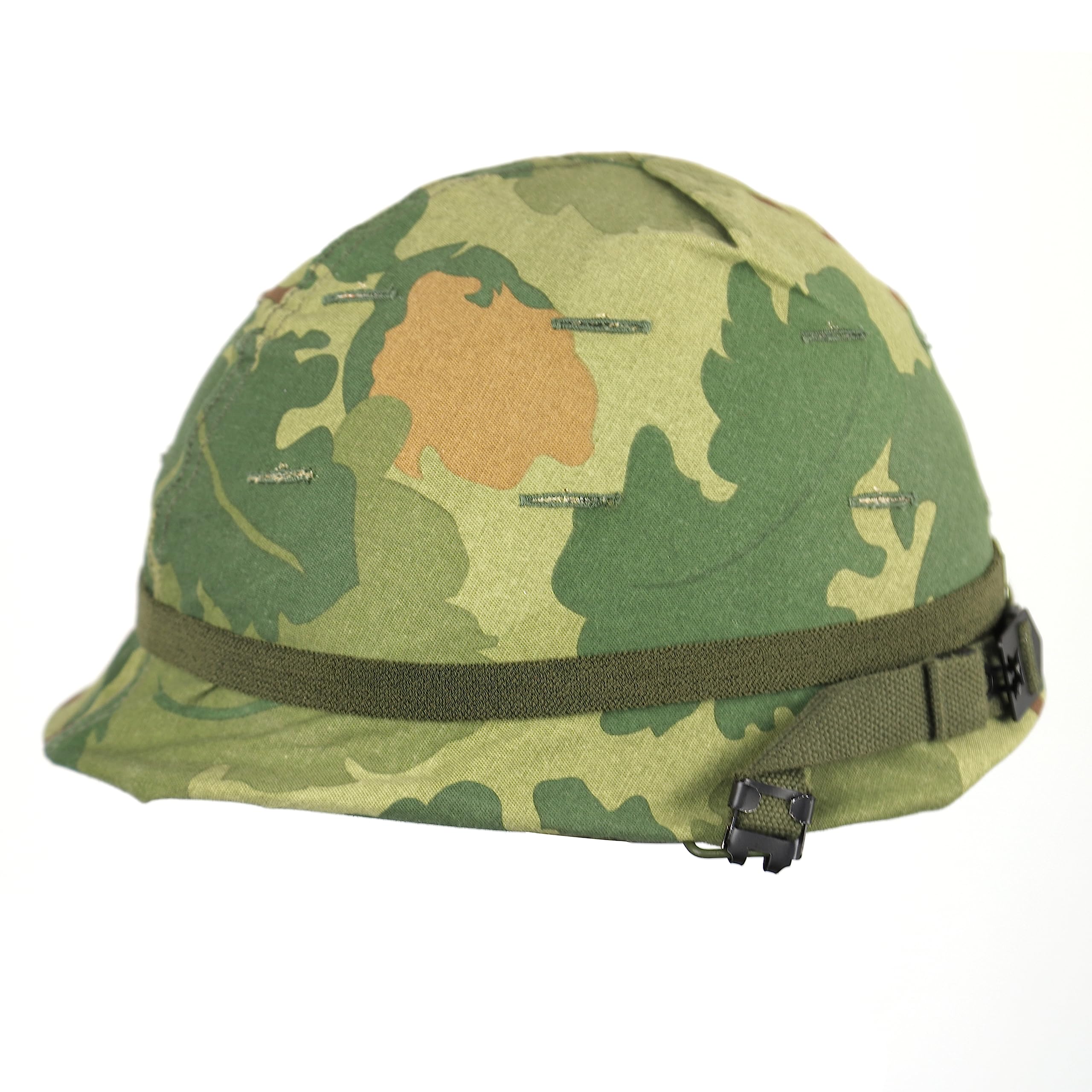 実物】ヘルメット 米軍 ベトナム戦争M1 軍幕 ミッチェルパターン 実物