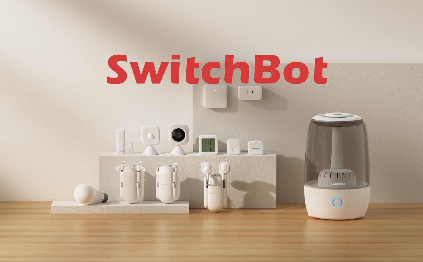 Amazon | SwitchBot 加湿器 卓上 超音波式 Alexa 大容量 3.5L 上から