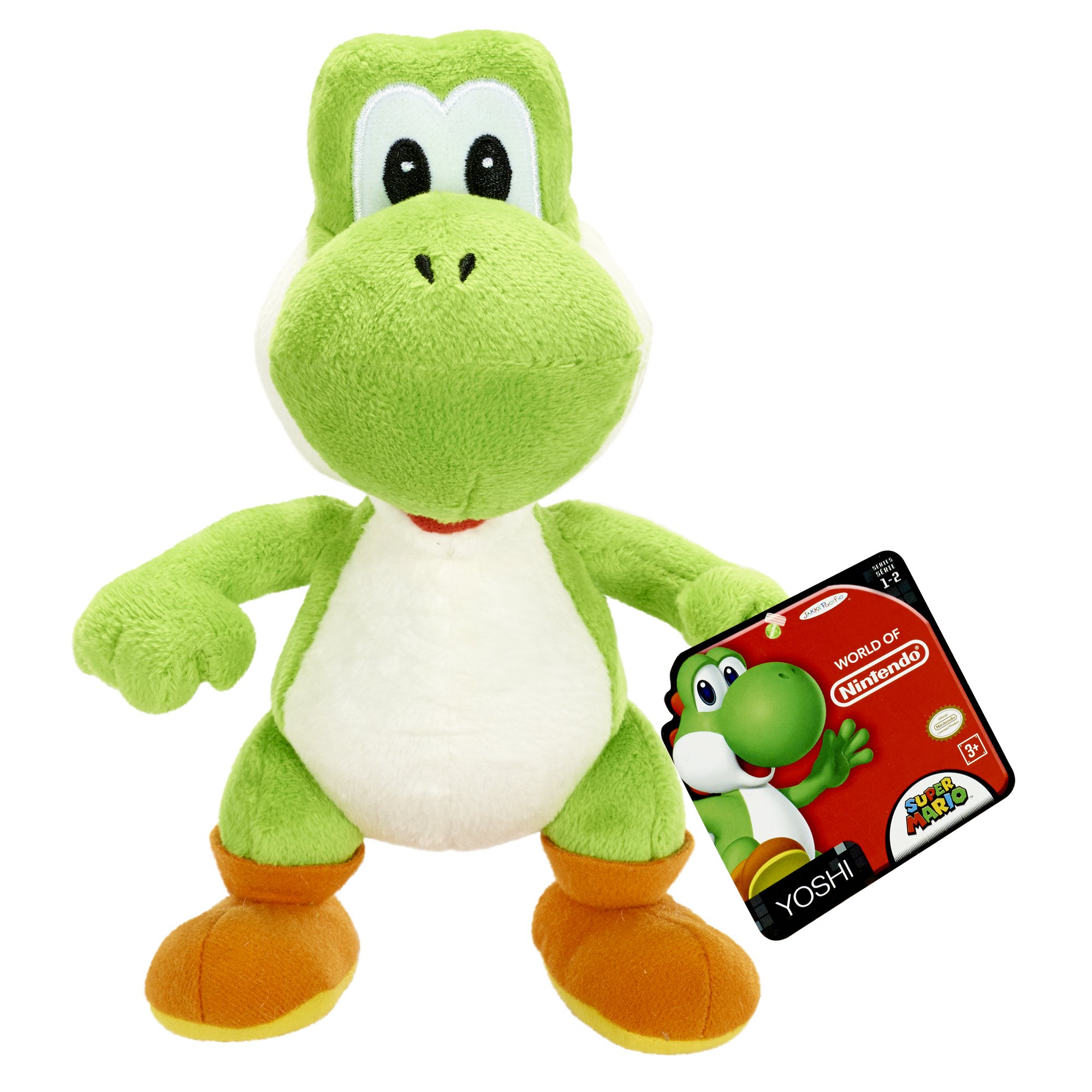 Amazon.com: NINTENDO World of Nintendo Plush, Yoshi : Video Games