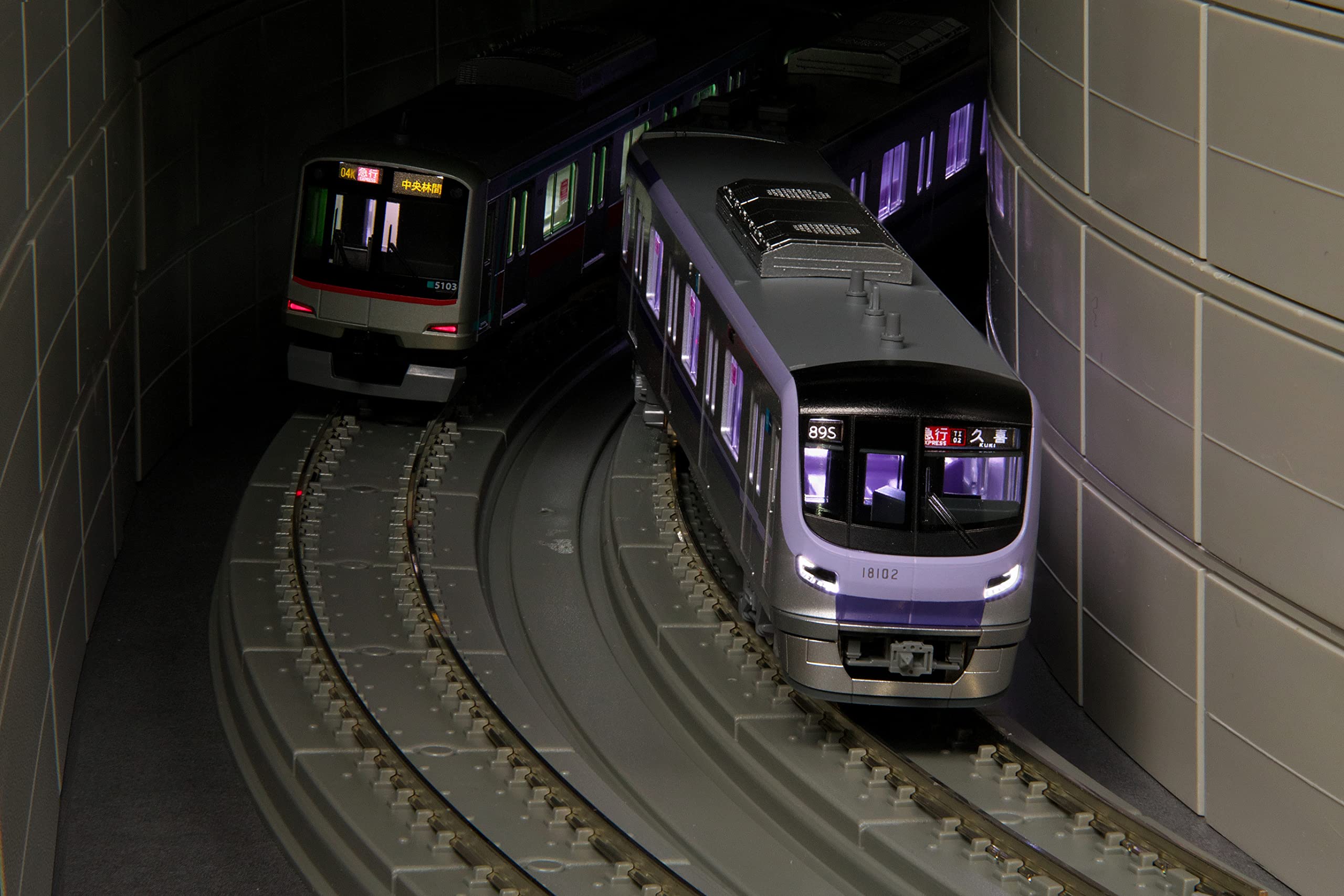 東京メトロ18000系10両 kato ライト点灯動力動作確認済 ジャンク品