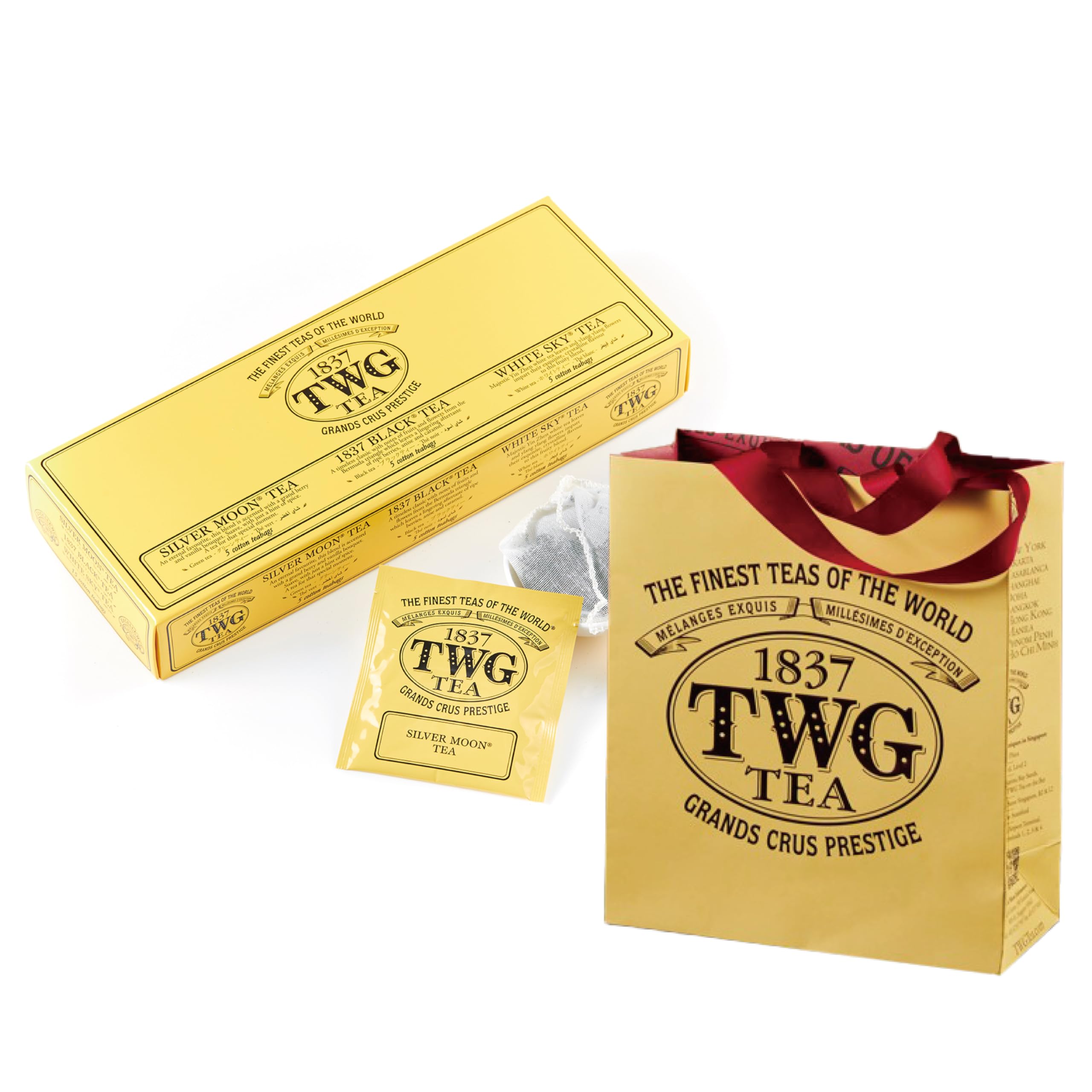 Amazon.co.jp: TWG Tea Bags Assorted Gift 2.5g x 15 Pack with TWG