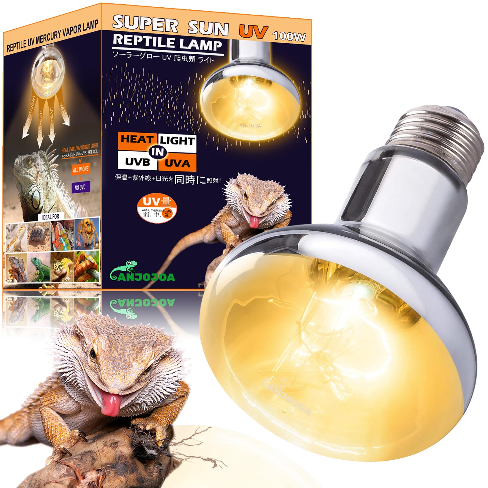 爬虫類用 保温ライト