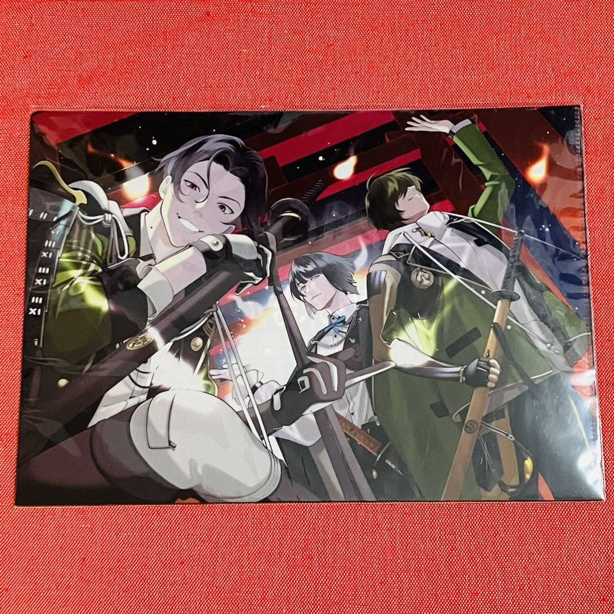 刀剣乱舞 灯結び展 描きおろしイラスト 豊前江 桑名江 松井江 複製原画