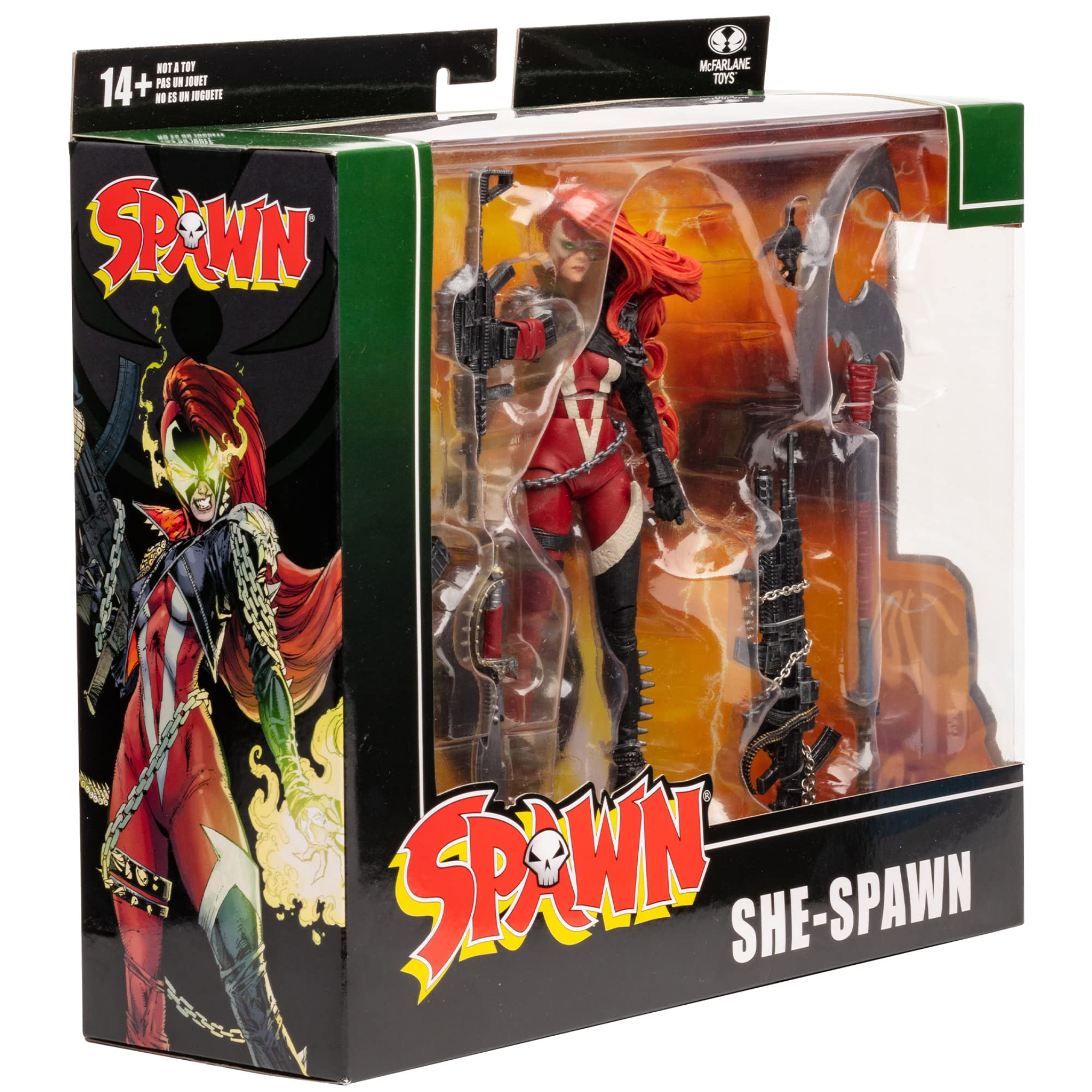 Amazon.co.jp: McFarlane Toys - スポーン&トッド・マクファーレン 7
