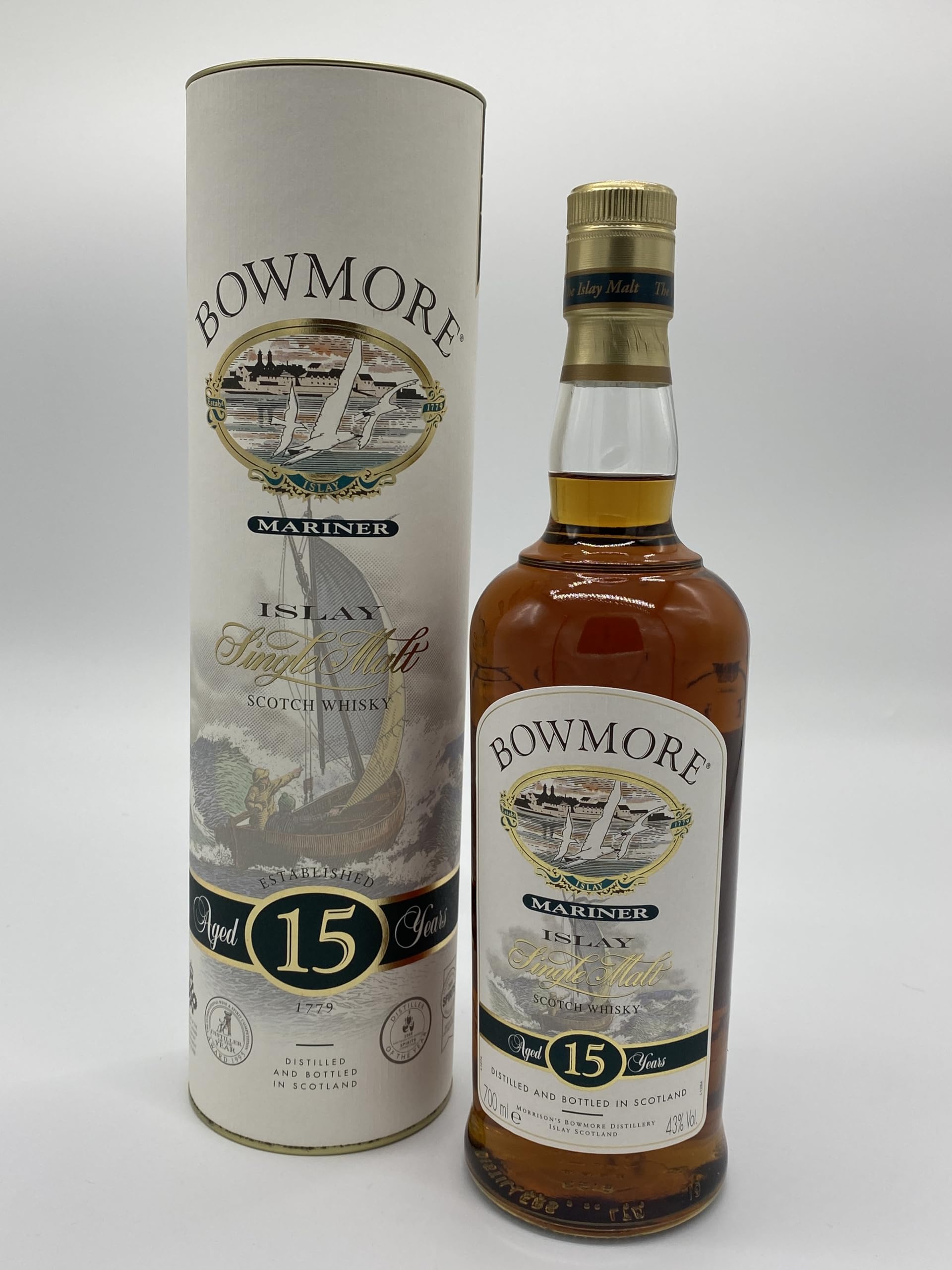 Amazon.co.jp: BOWMORE ボウモア 15年 MARINER マリナー ISLAY 旧