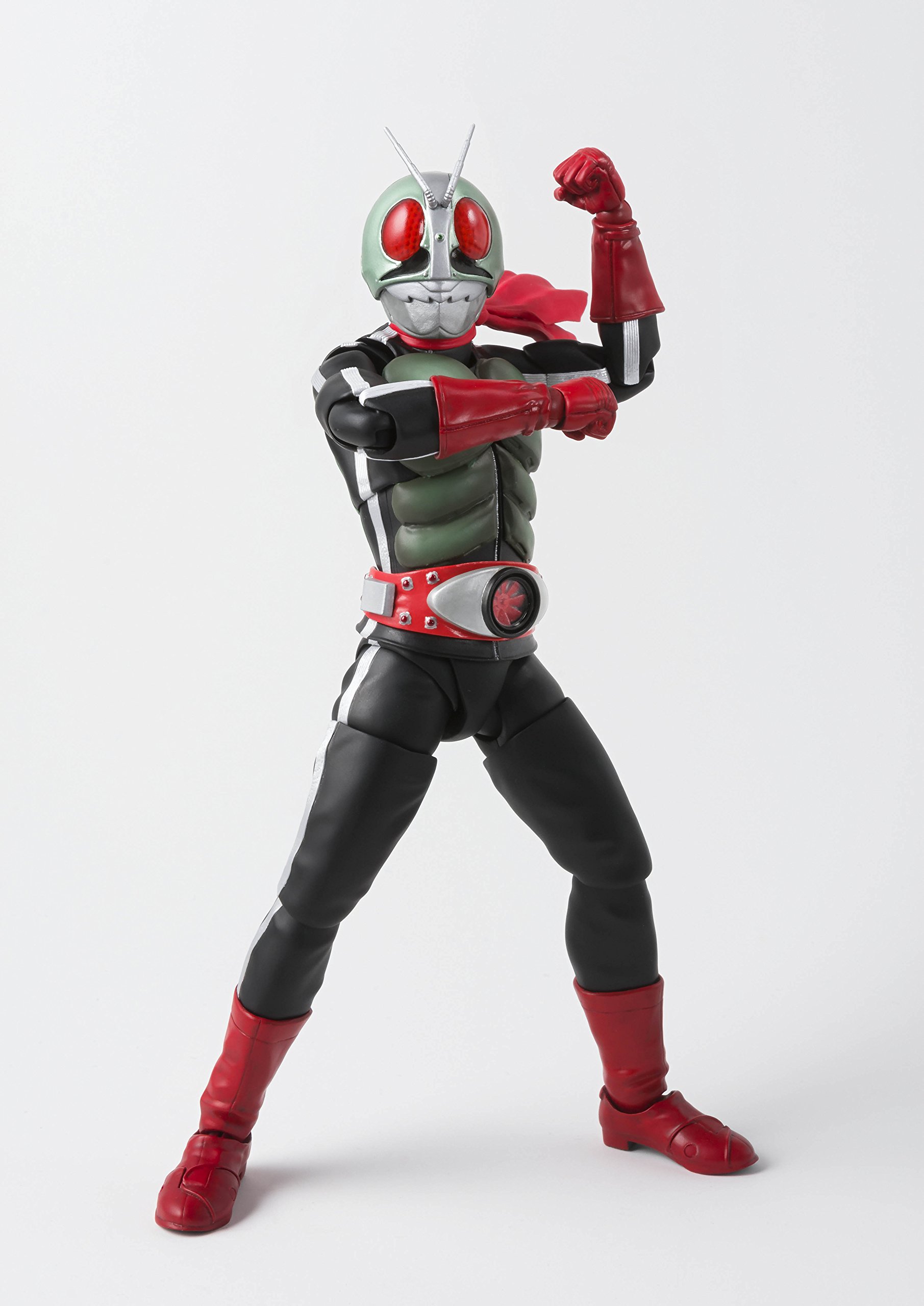 仮面ライダー真 改造兵士 フィギュア SHF 真骨彫 CSM 当時物 緑 バッタ