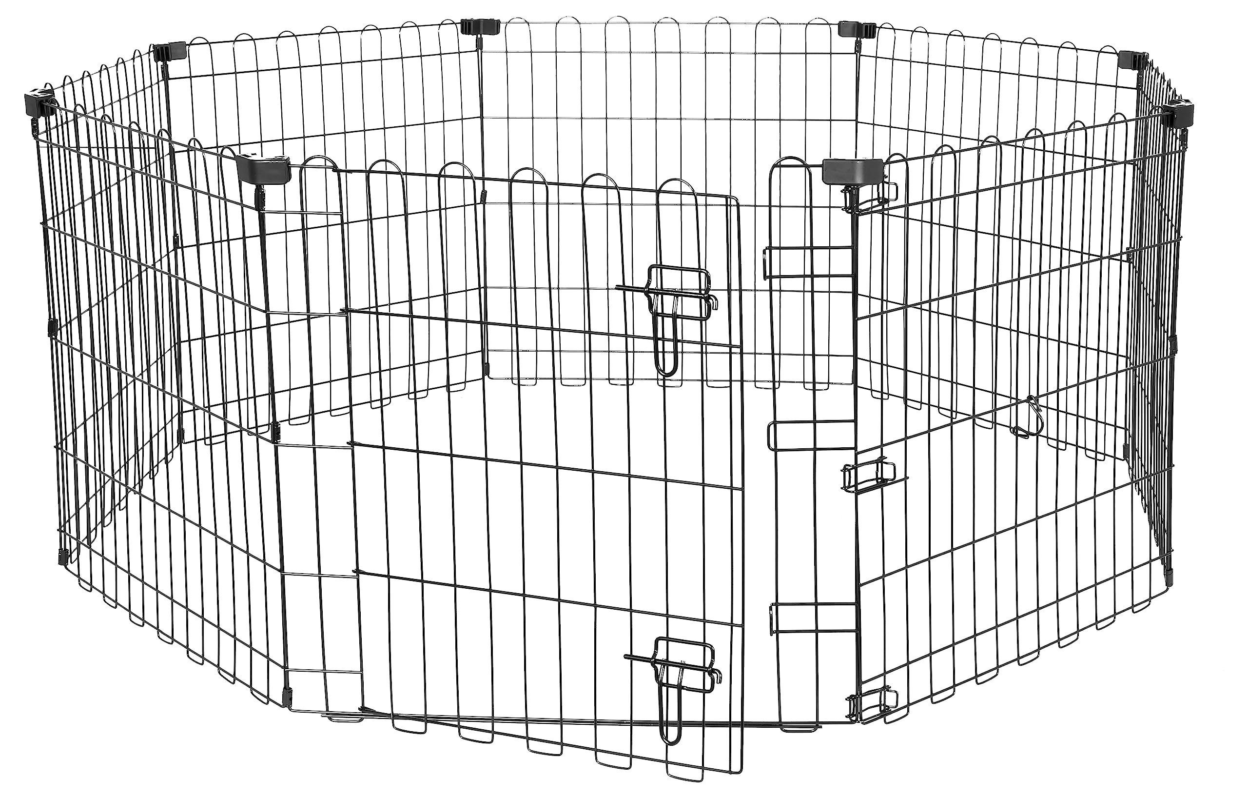 Amazon | Amazonベーシック ペットサークル ペットフェンス 犬用