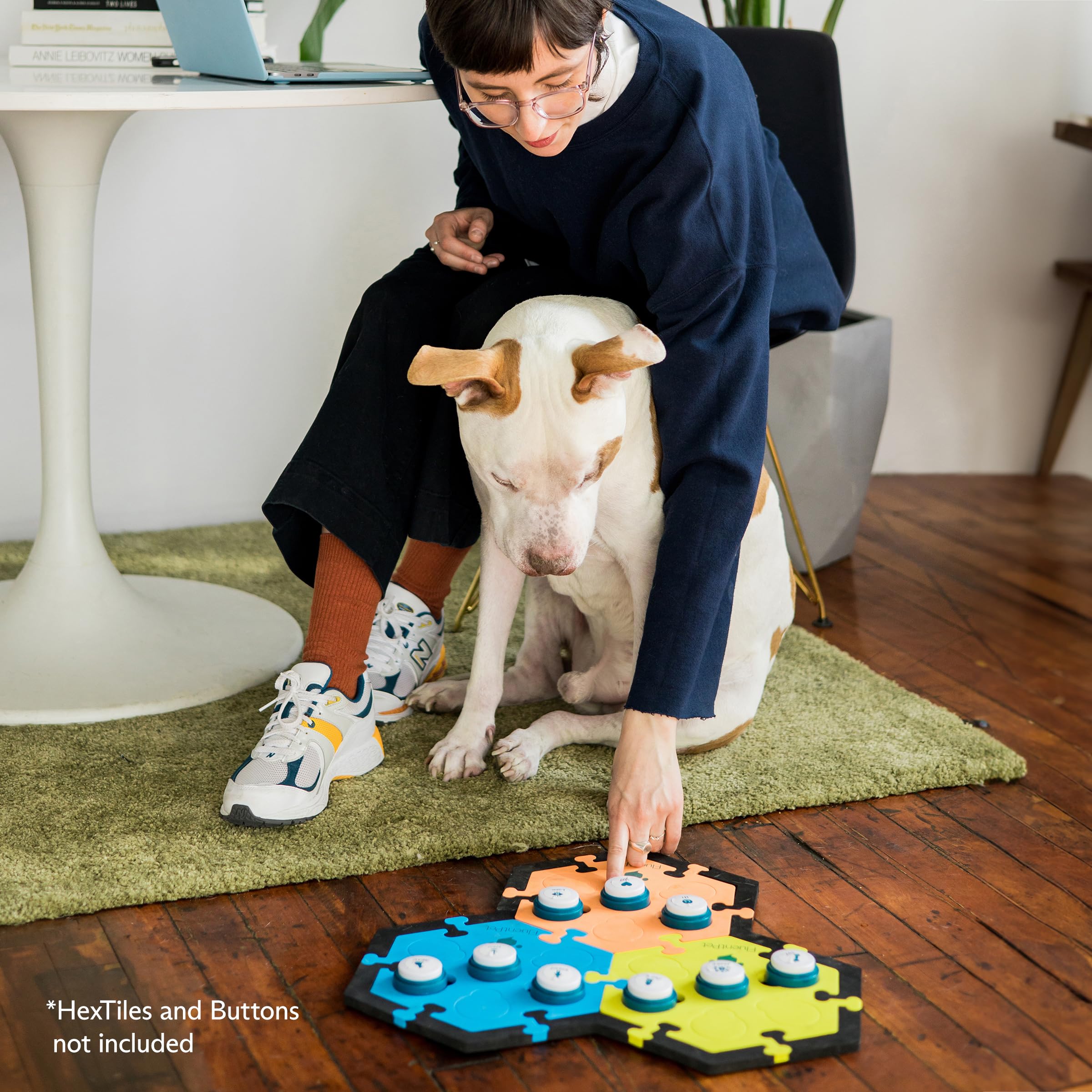 Amazon.com: FluentPet Edge Pieces (Set of 32) - for Hextiles That