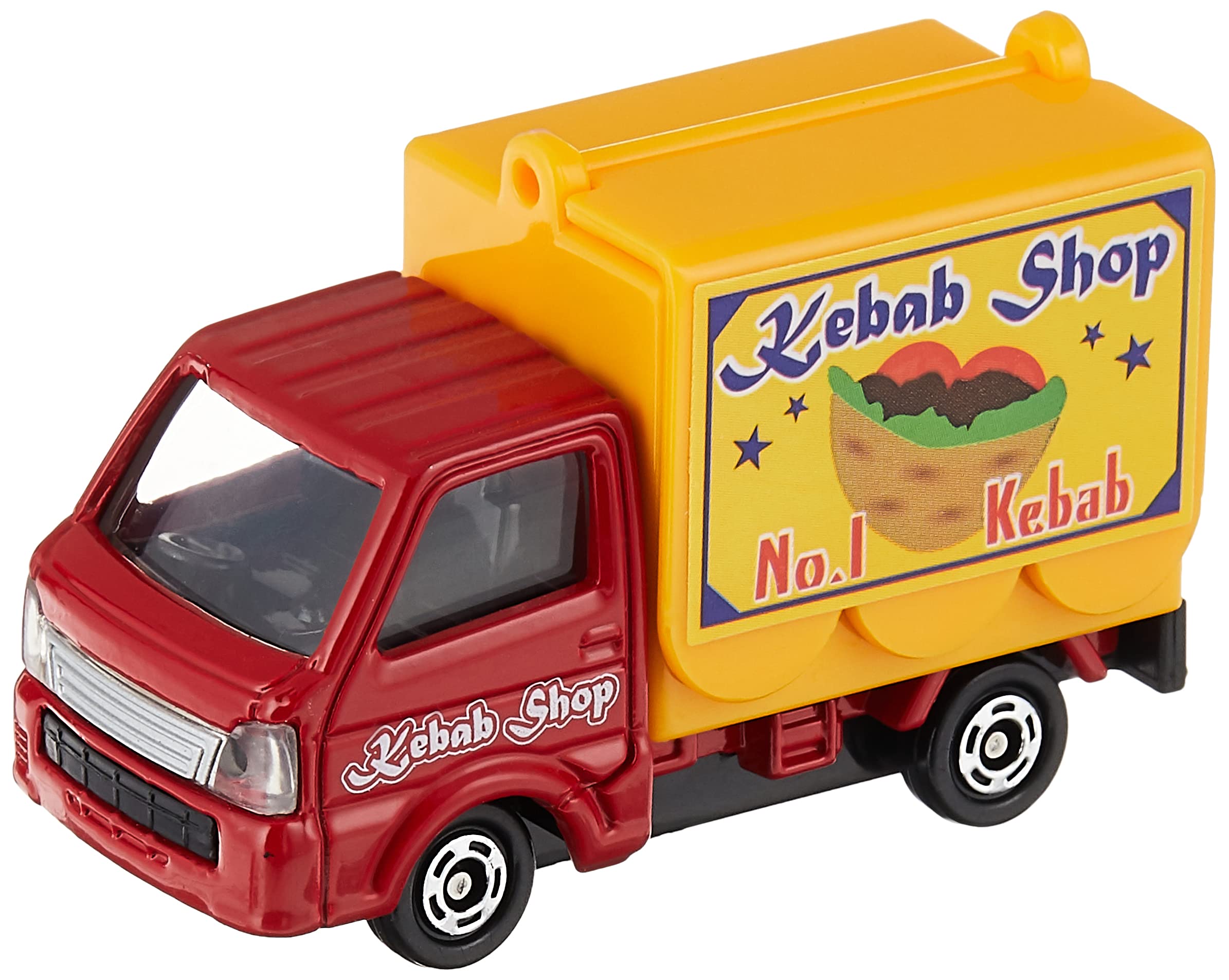 ☆商談中☆ 5546 プルバックミニカー スズキキャリイ風 手作りパン移動