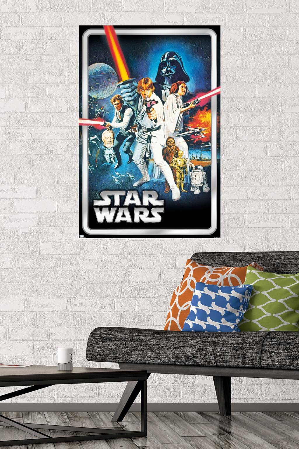 新品未開封】スターウォーズポスター 3color （緑青黄3枚セット） 新品