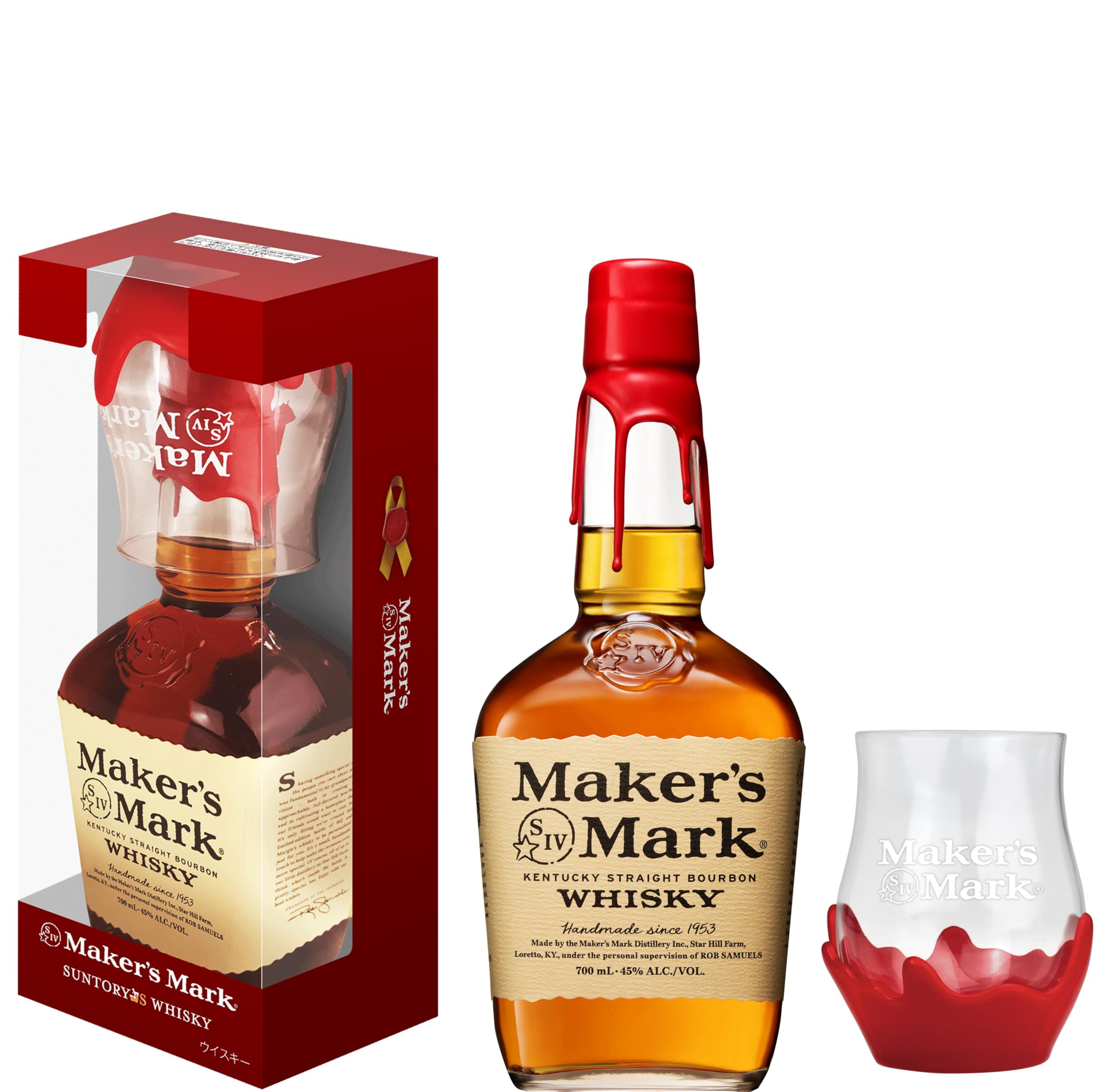 Maker's Mark ウイスキー 700ml 3本セット Amazon.co.jp: 【3本セット