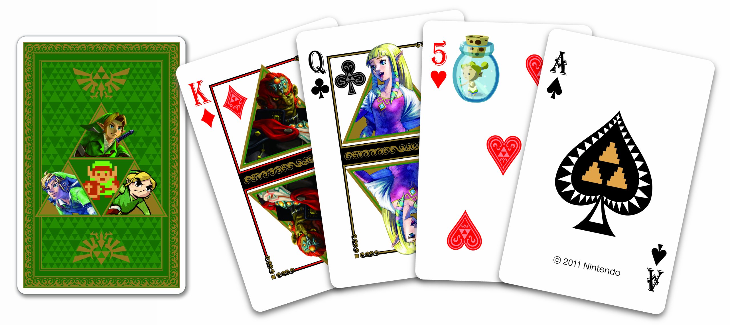 Amazon.com: Nintendo The Legend of Zelda Trump Playing Cards