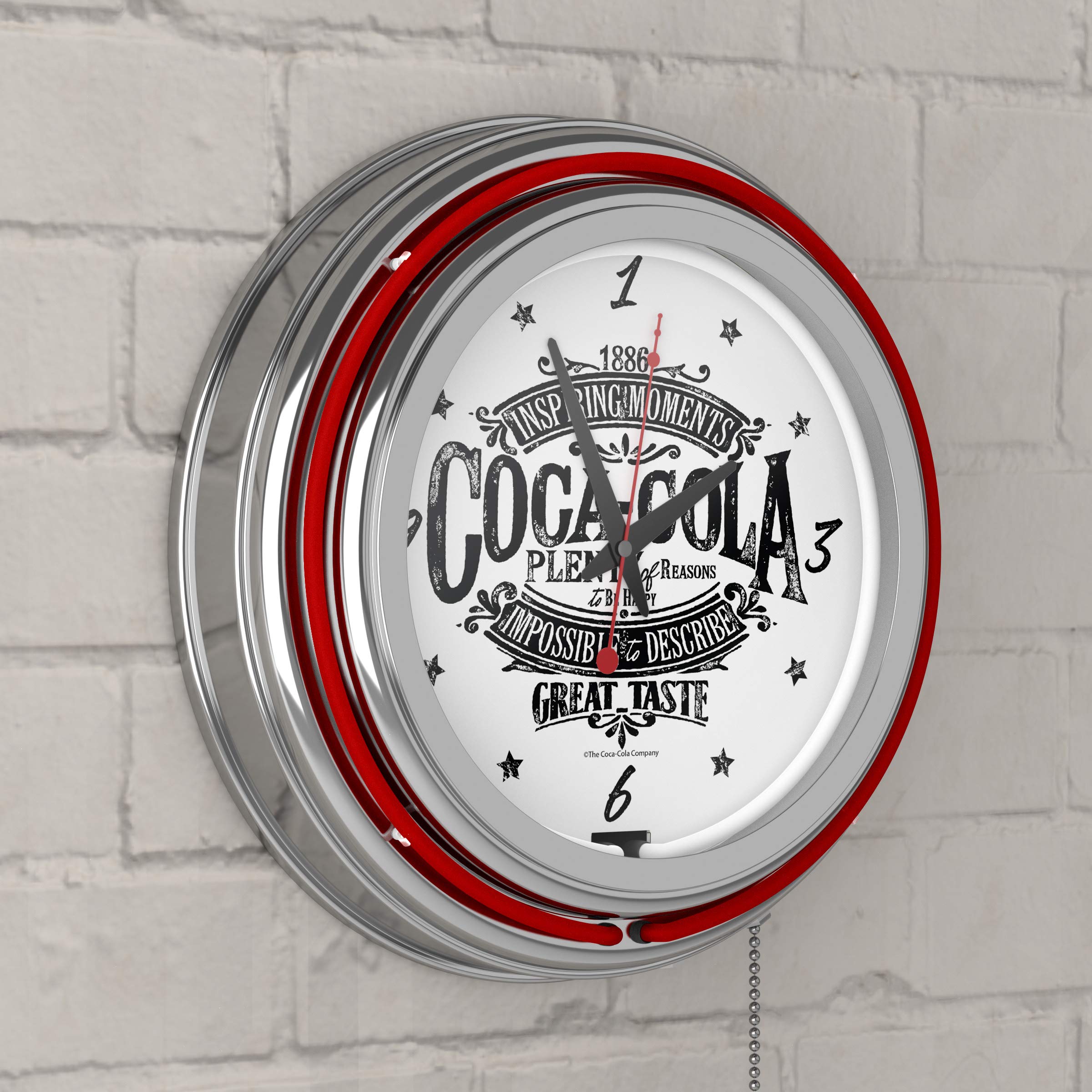 希少】80's ネオンクロック 置き時計 三角 ヴィンテージ ビンテージ