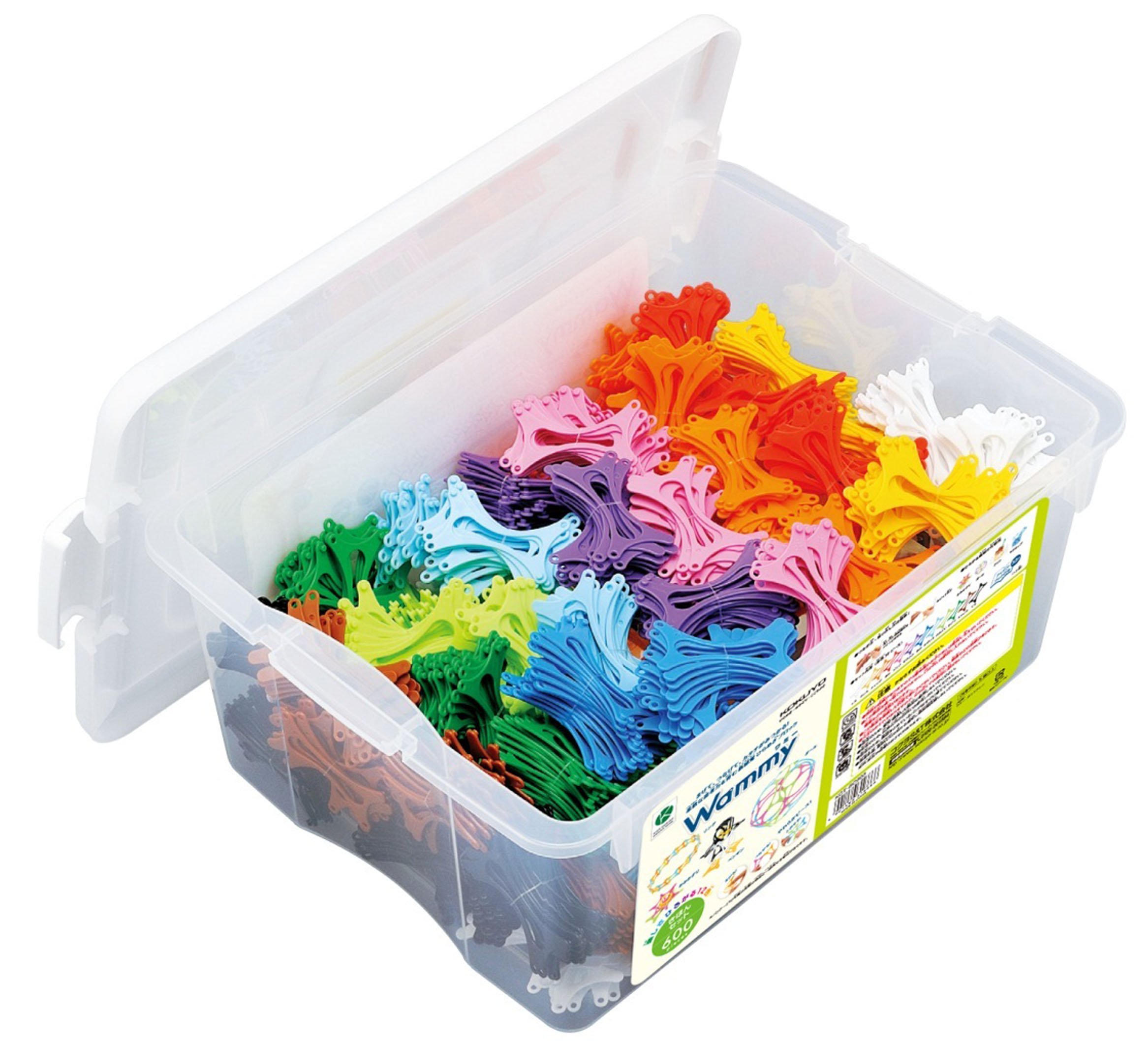 Amazon | ワミー (Wammy) きほんセット600 12色 600ピース KCT-BC903