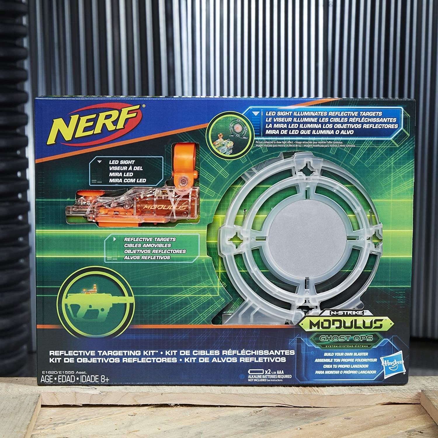 Amazon.com: Nerf Modulus Ghost Ops Reflective Targeting Kit : Toys